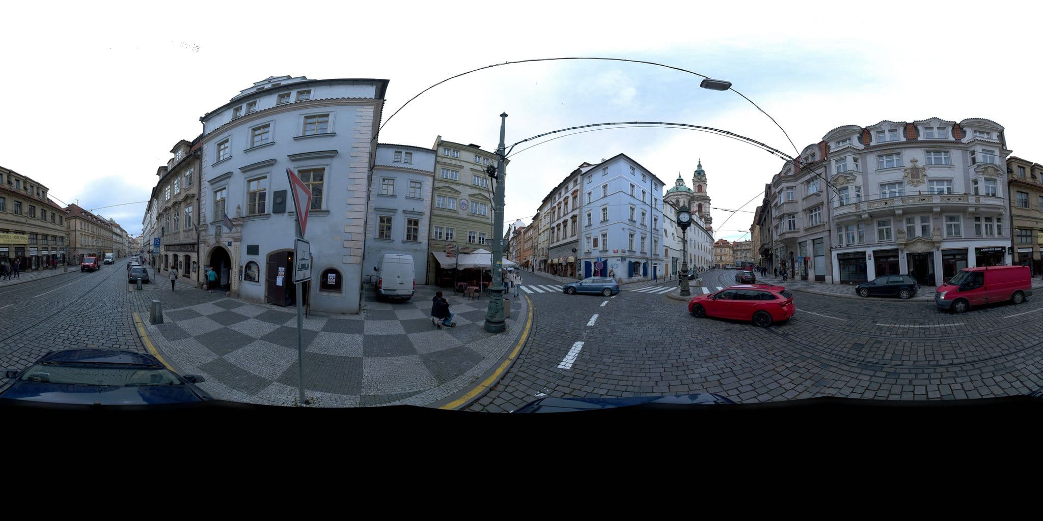 Street view near At the Blue Lion & Parking Assistance, Malá Strana — © jeffreymartin (CC BY-SA · Mapillary)