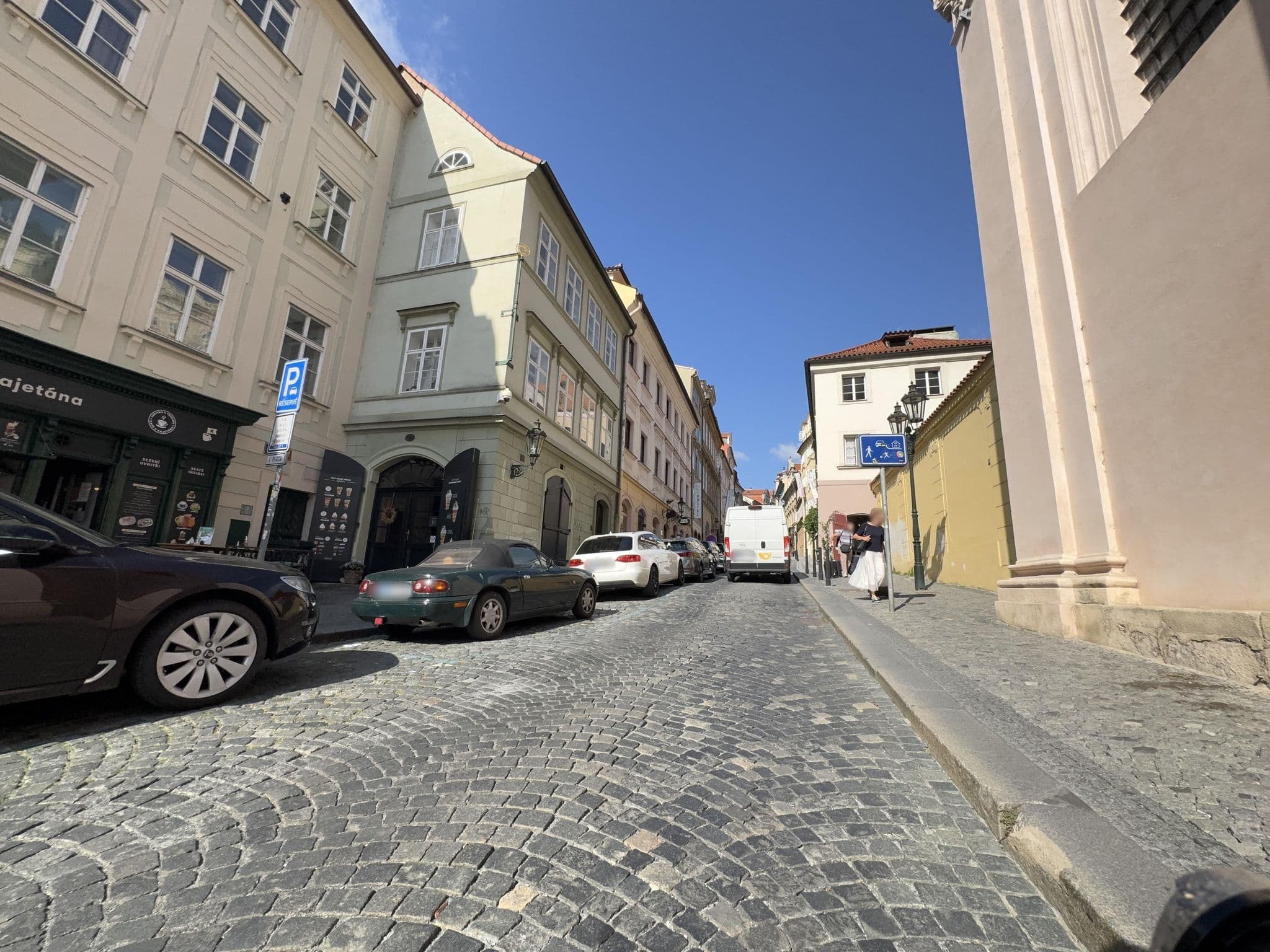 Street view near At the Gate Hotel, Malá Strana — © ondrejlopatka (CC BY-SA · Mapillary)