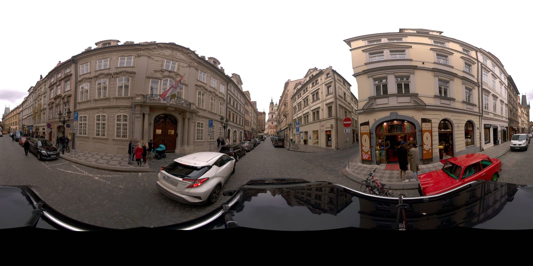 Street view near The Bridge Residence by Little King, Malá Strana — © jeffreymartin (CC BY-SA · Mapillary)