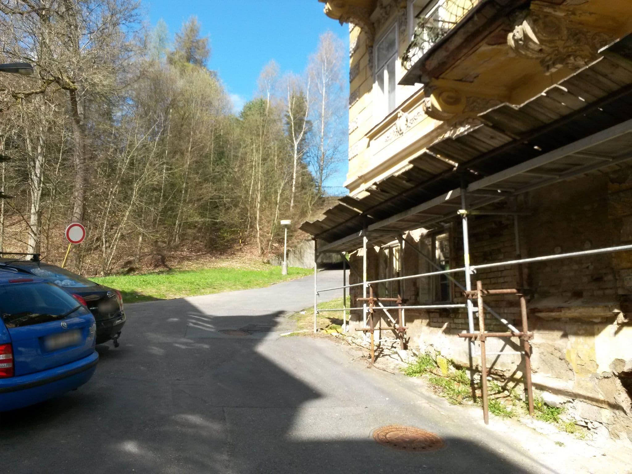 Street view near Boutique Hotel Romanza, Mariánské Lázně — © rausk (CC BY-SA · Mapillary)
