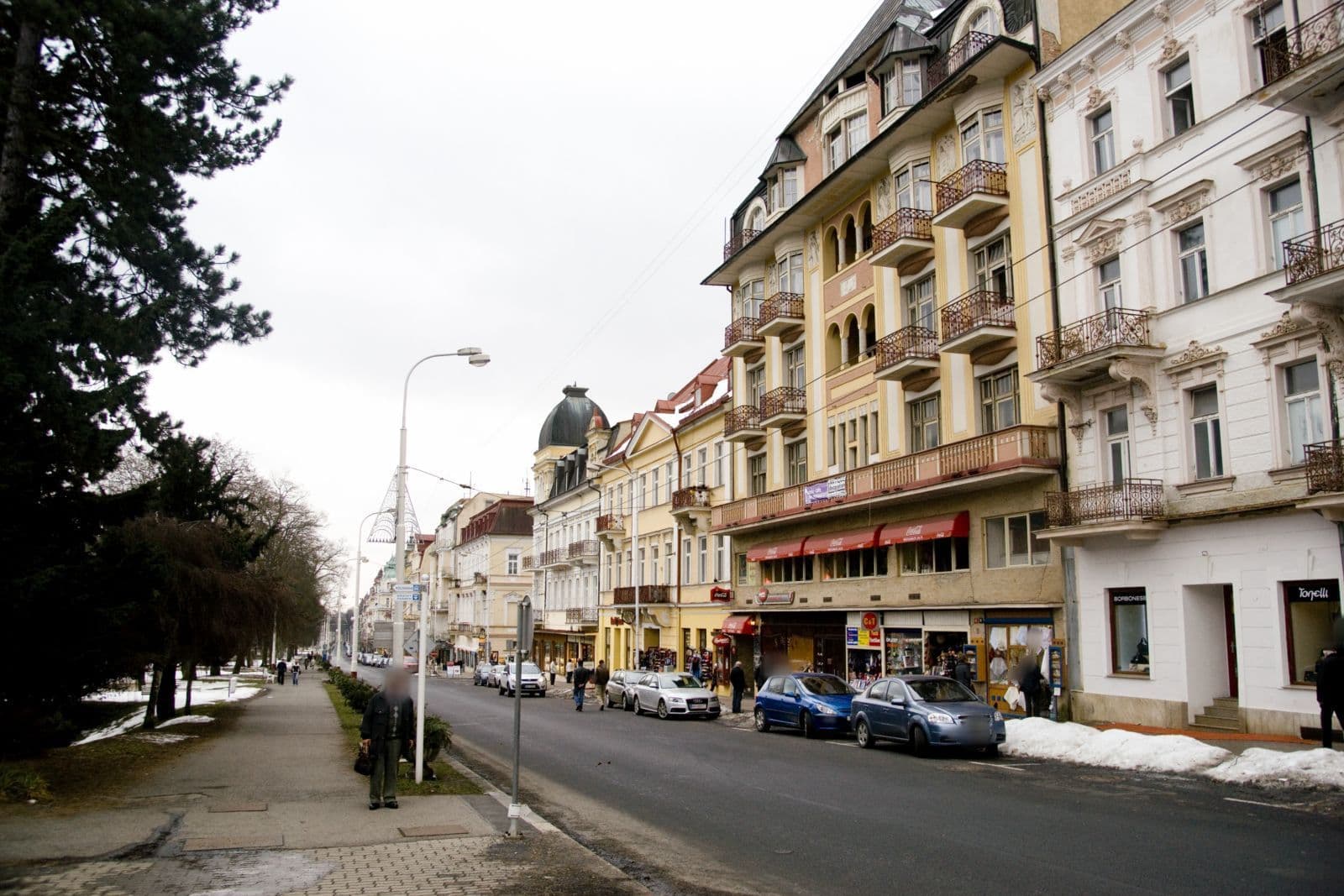 Street view near OREA Spa Hotel Palace Zvon, Mariánské Lázně — © txllxt (CC BY-SA · Mapillary)