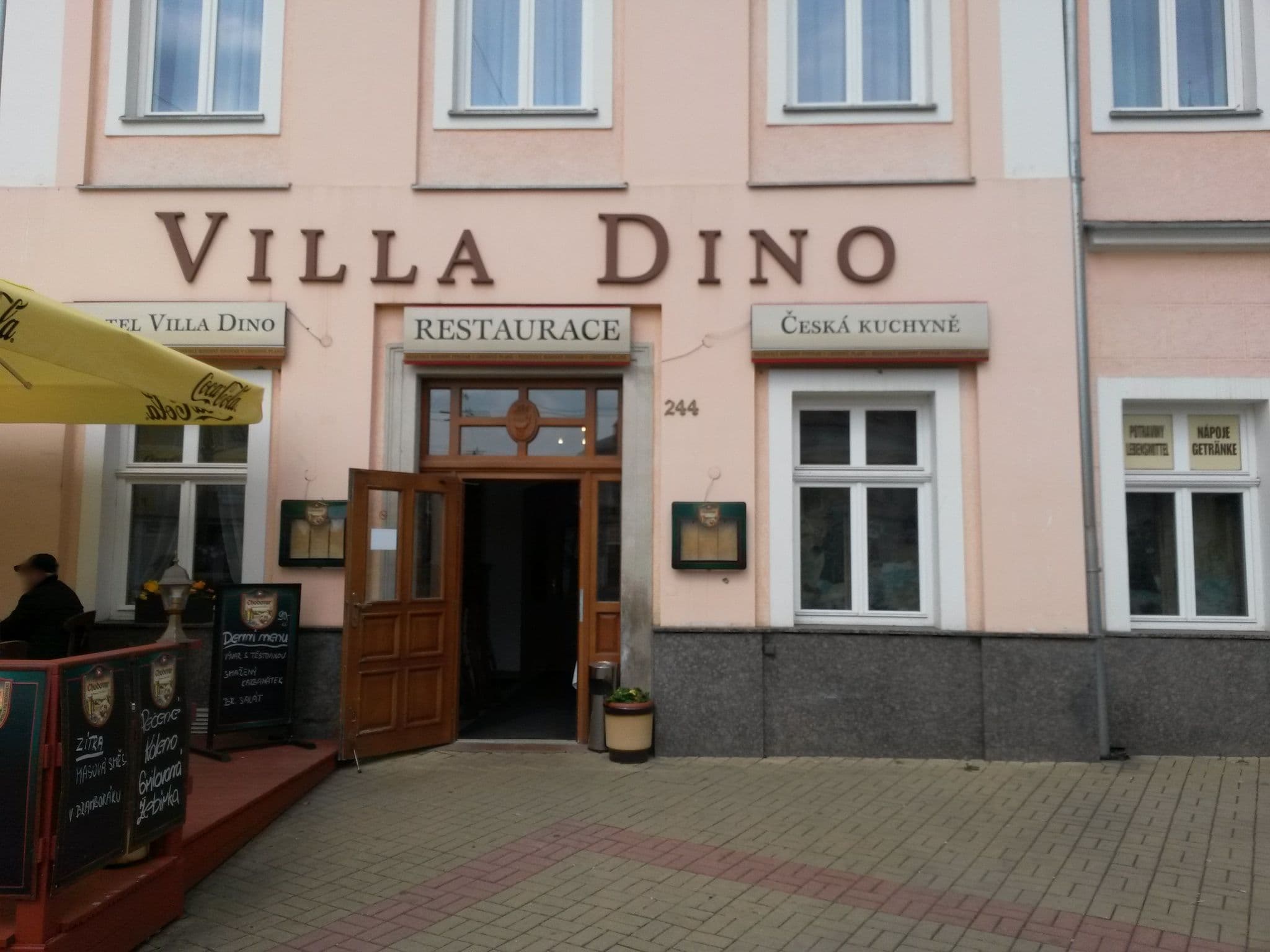 Street view near Hotel Villa Dino ***, Mariánské Lázně — © rausk (CC BY-SA · Mapillary)