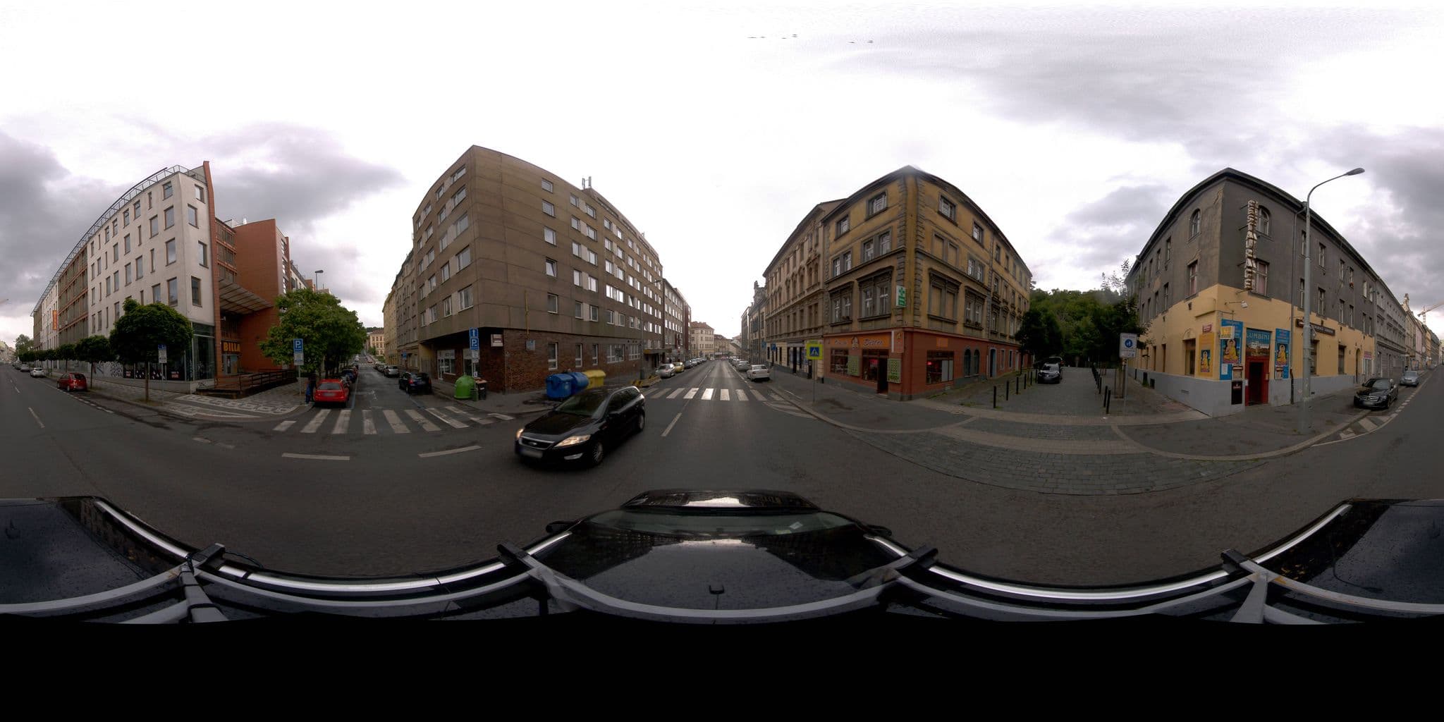 Street view near SIGMA, Žižkov — © jeffreymartin (CC BY-SA · Mapillary)