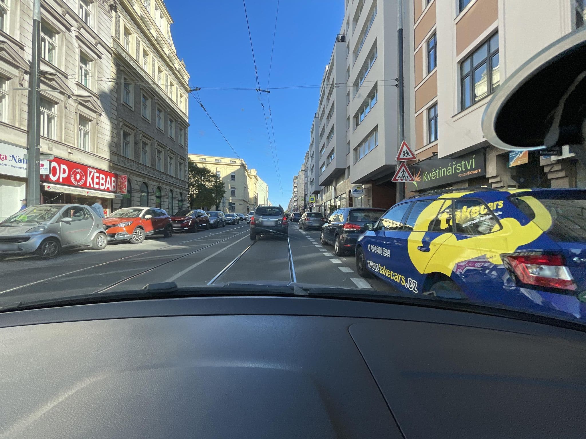 Street view near HOTEL GEO, Žižkov — © cageythree (CC BY-SA · Mapillary)