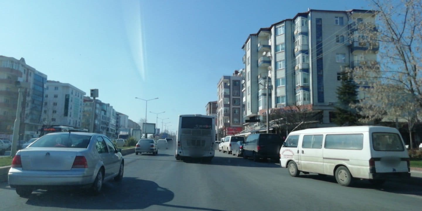 Street view near No 25 Hotels, Çorlu — © okansafak (CC BY-SA · Mapillary)