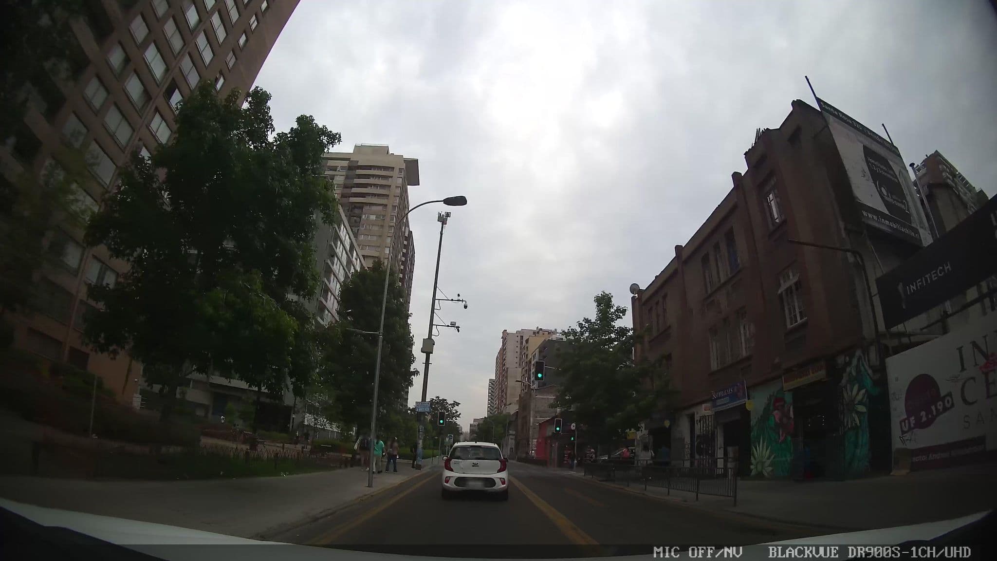 Street view near Santa rosa 194, Santiago