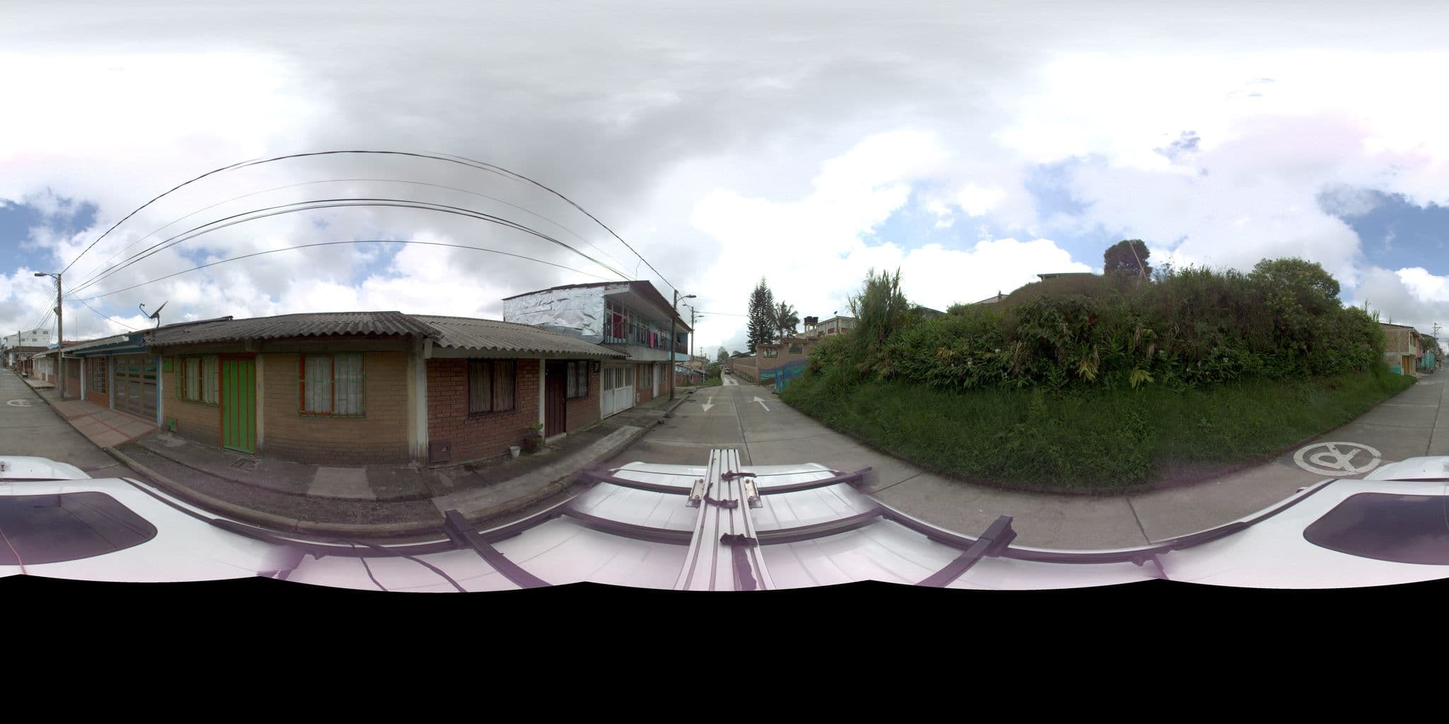 Street view near Hotel Boutique Santa María, Filandia — © sarahantos (CC BY-SA · Mapillary)