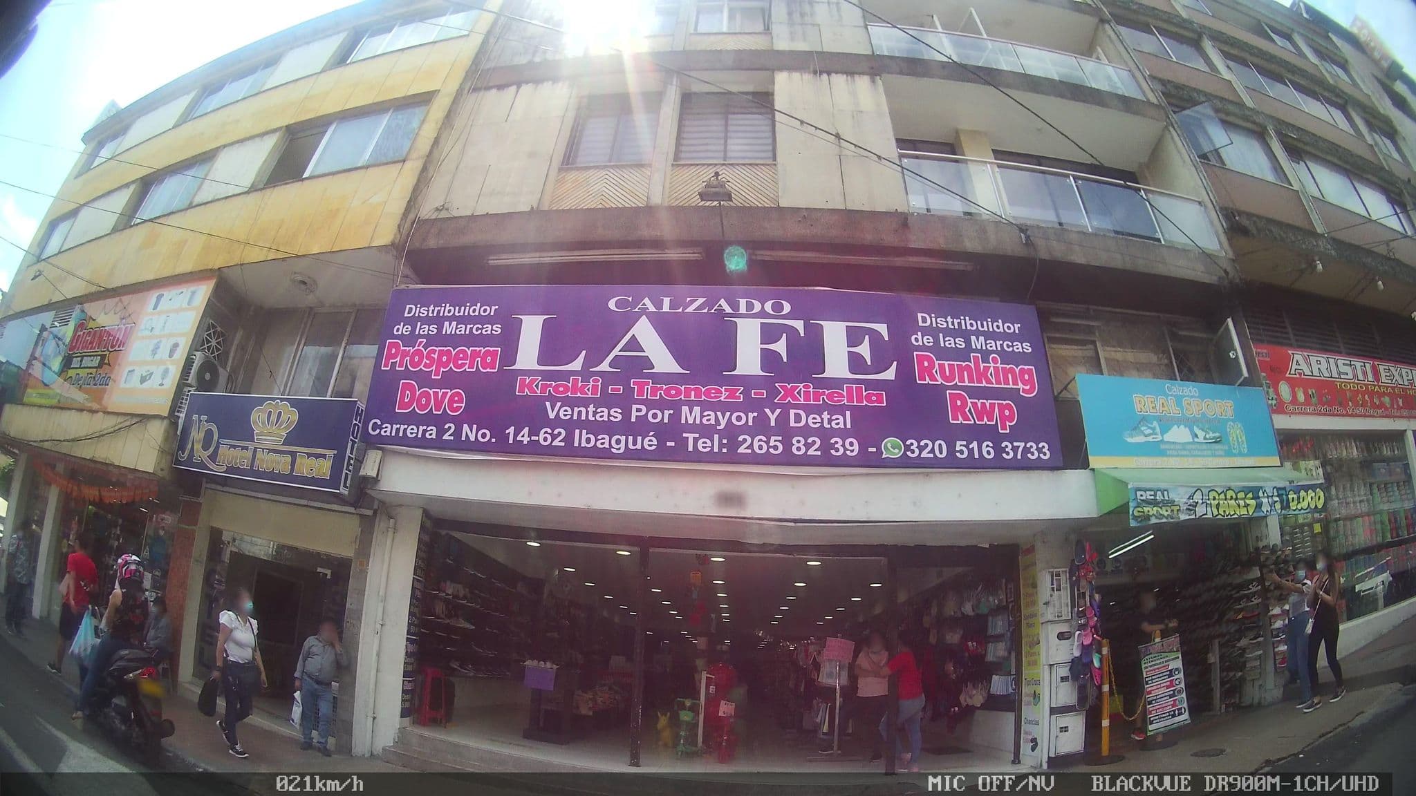 Street view near Hotel Nova Real, Ibagué — © kaart_2 (CC BY-SA · Mapillary)