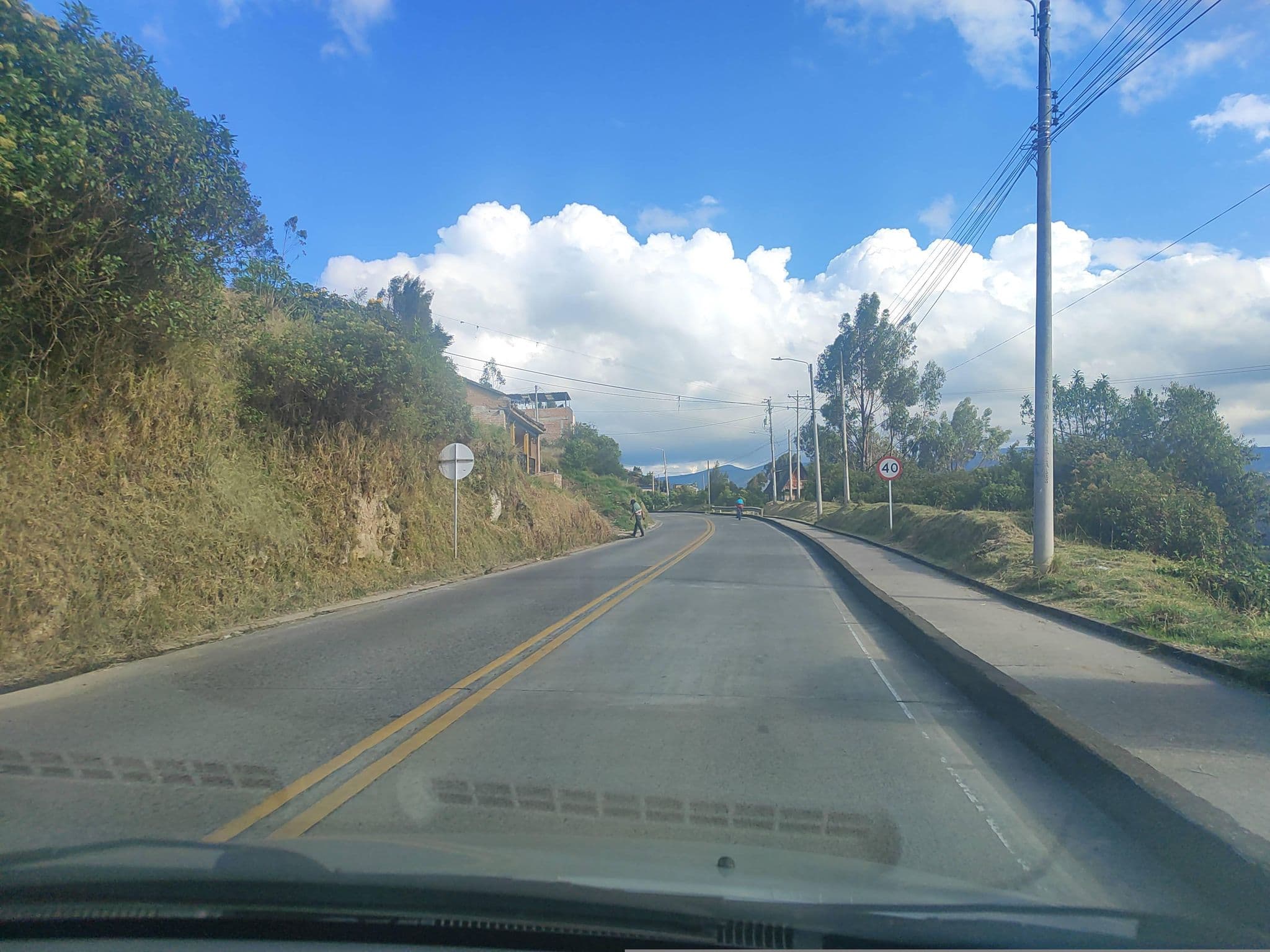 Street view near Casa Colonial campestre, Vereda Saguaran, Ipiales, las lajas., Ipiales — © oscar_munoz1 (CC BY-SA · Mapillary)