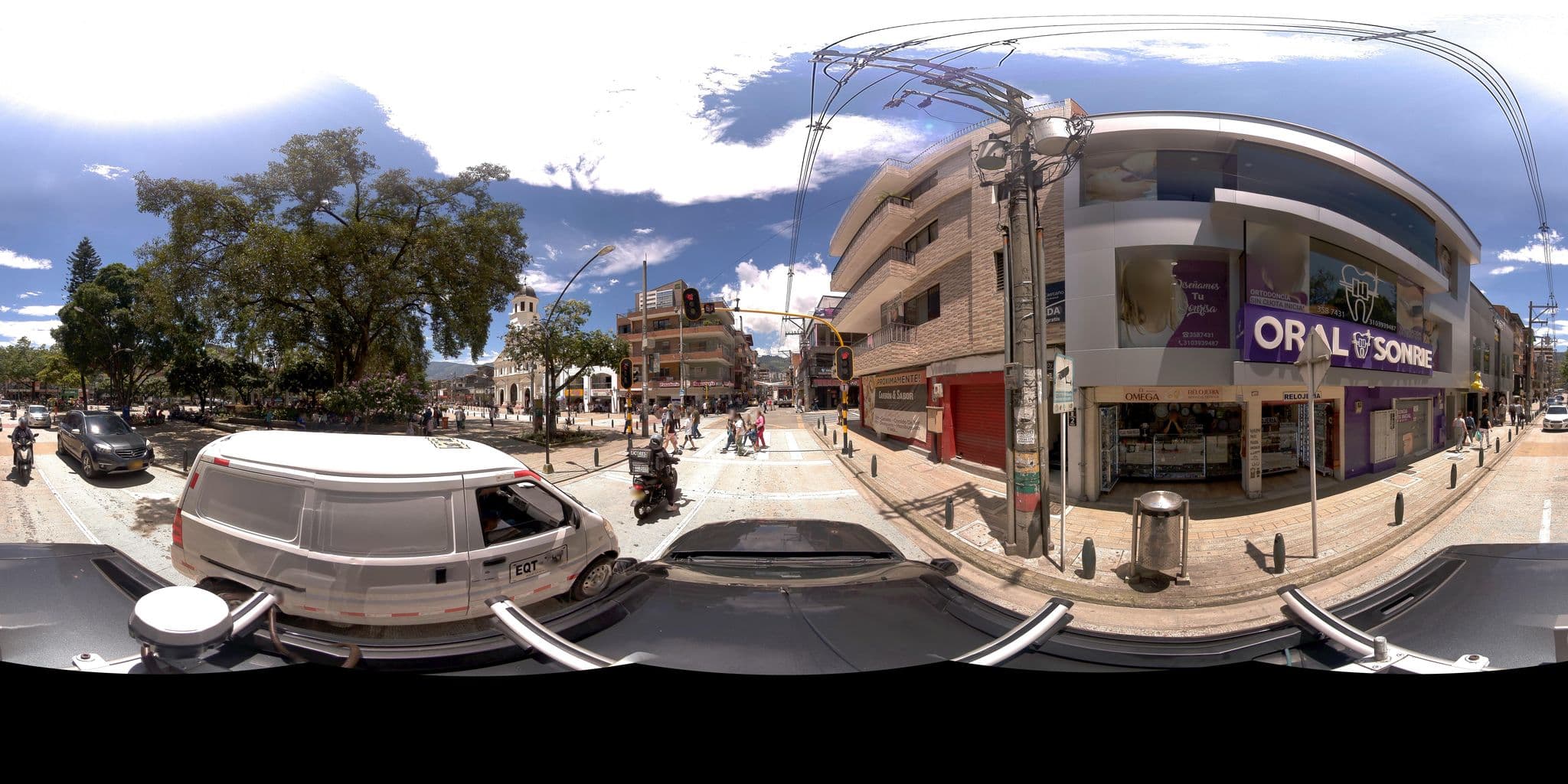 Street view near Hotel portón del parque, Itagüí — © Itagui_FN_360 (CC BY-SA · Mapillary)