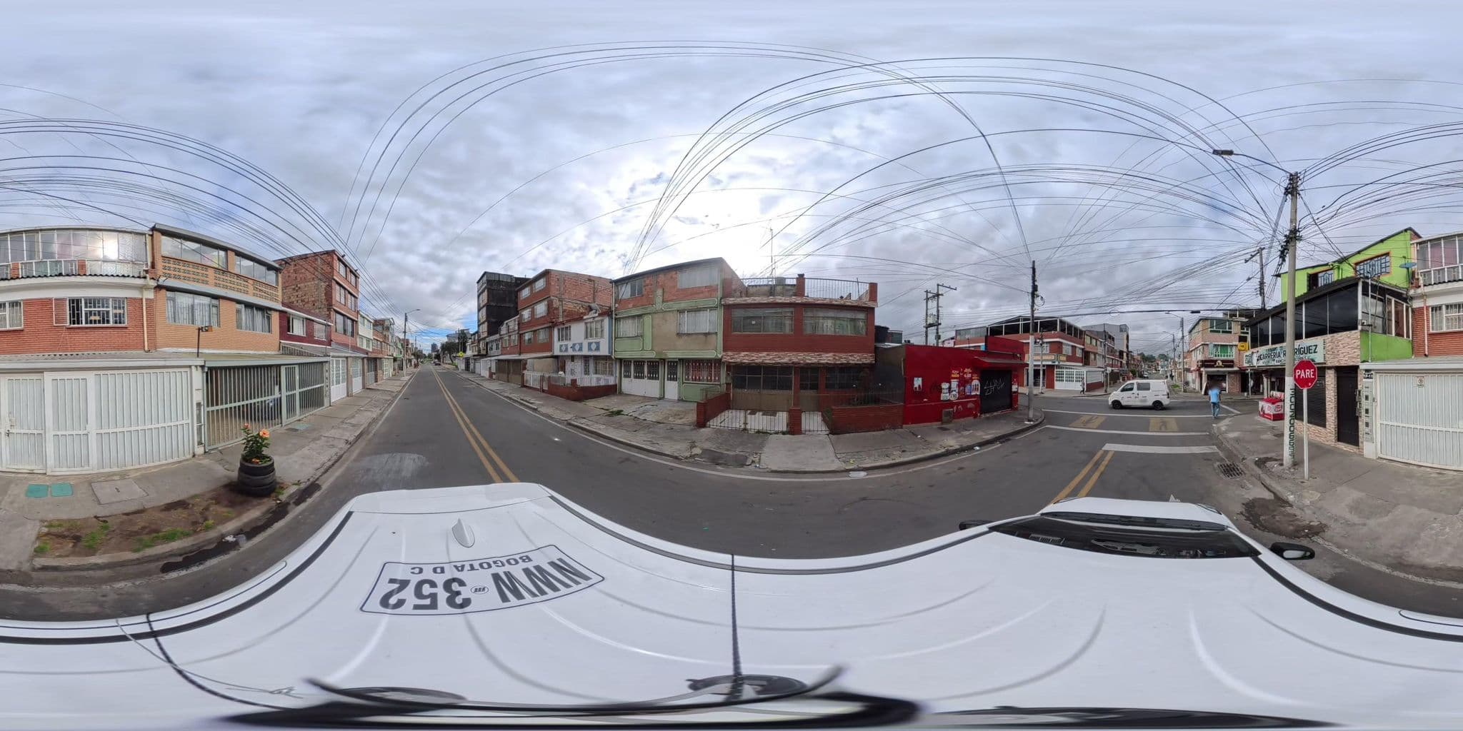 Street view near Hotel Casa Nini, Bogotá — © cgalindop (CC BY-SA · Mapillary)