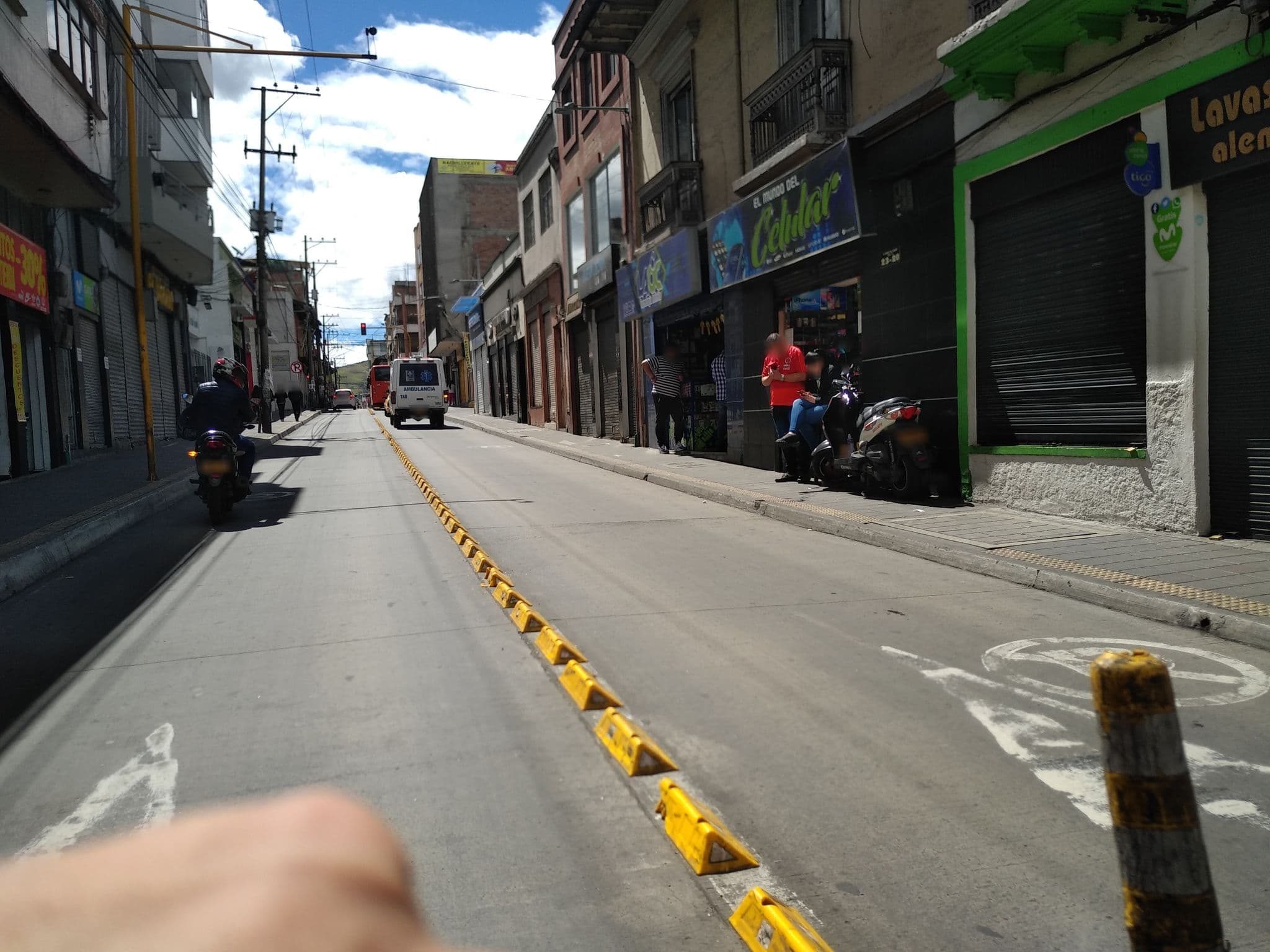 Street view near Hotel San Agustín del Pasaje, Pasto — © nomadmapper (CC BY-SA · Mapillary)