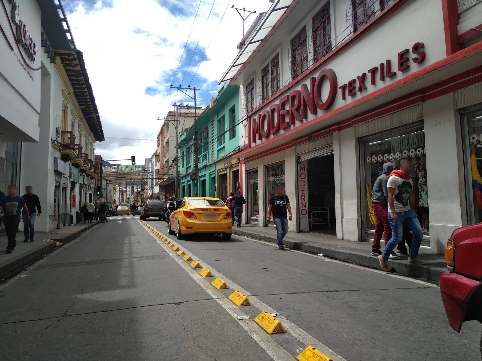 Street view near Hotel El Dorado, Pasto — © nomadmapper (CC BY-SA · Mapillary)