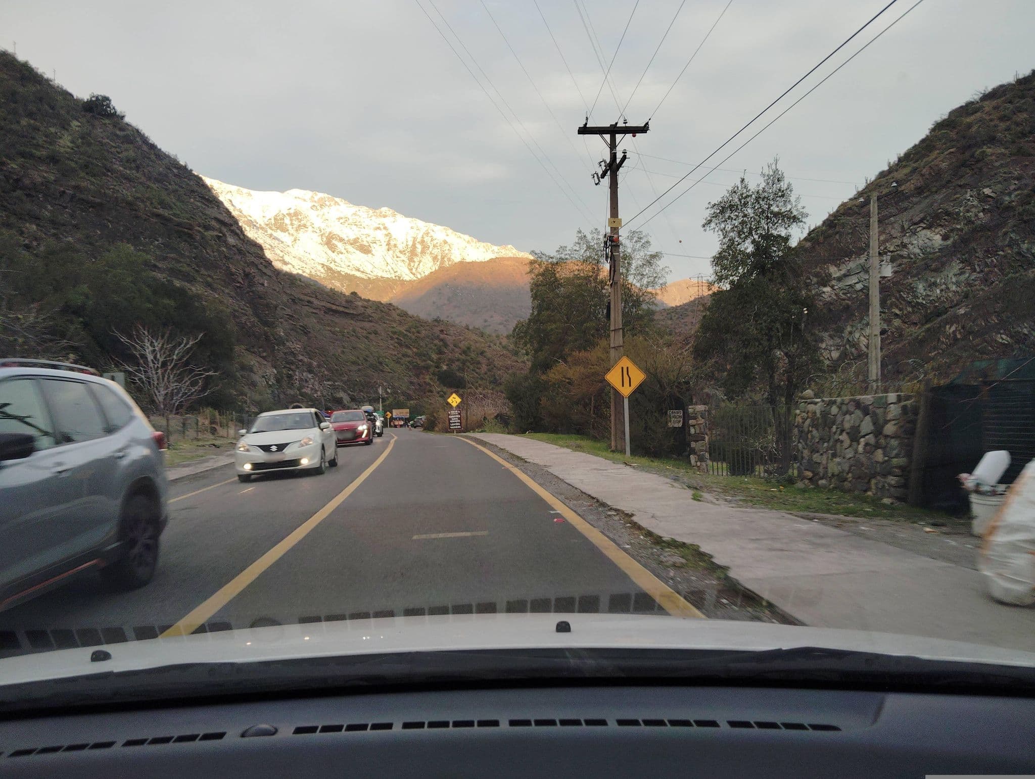 Street view near Santuario del Río, San José de Maipo — © ariellopez (CC BY-SA · Mapillary)