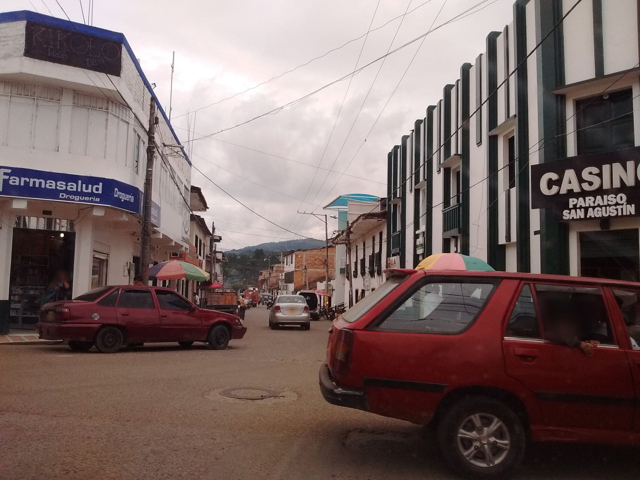 Street view near Hotel Gran Plaza San Agustin, San Agustín — © kaxtillo (CC BY-SA · Mapillary)