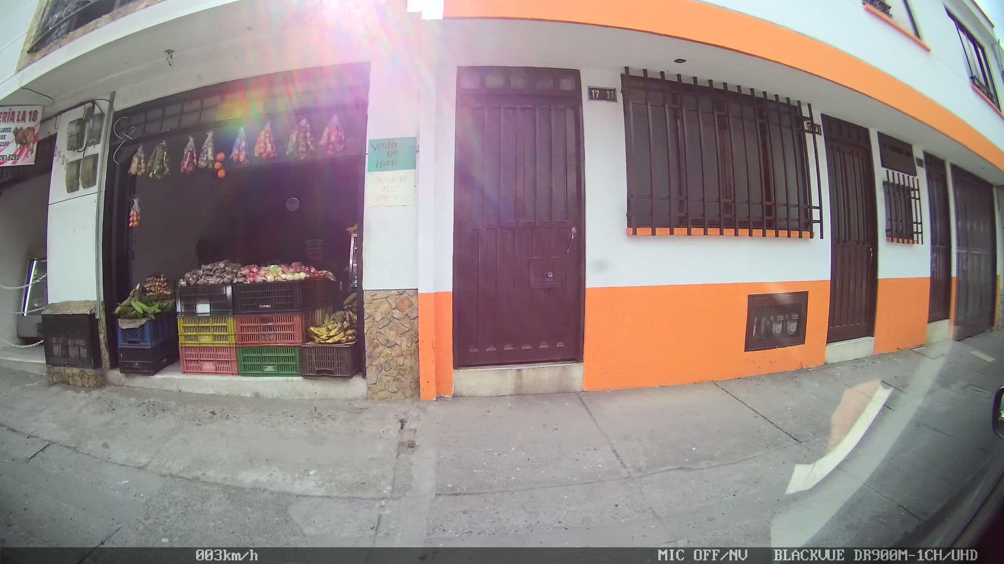Street view near Hotel Dulces Sueños Santa Rosa, Santa Rosa de Cabal — © kaart_2 (CC BY-SA · Mapillary)