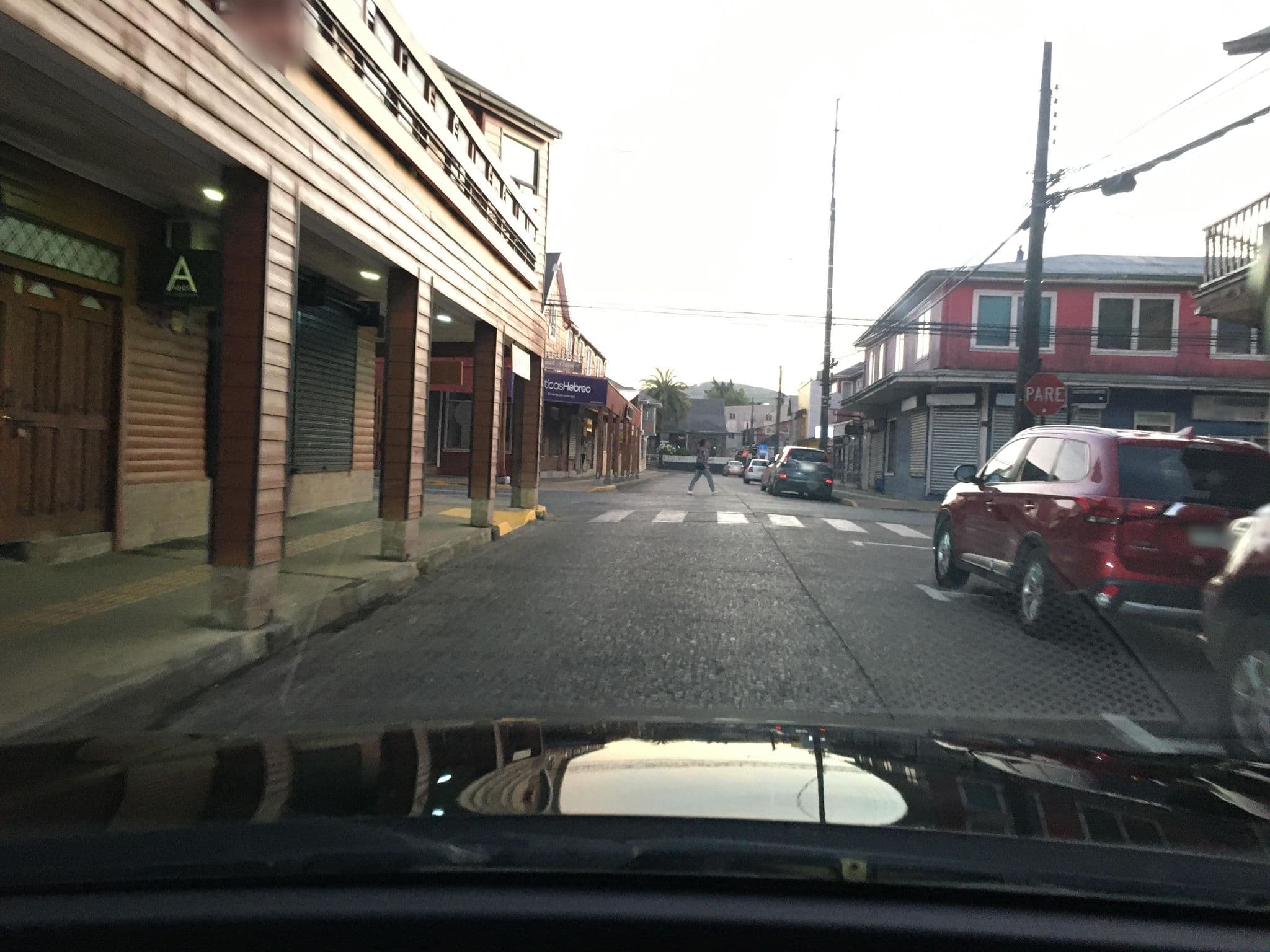 Street view near Hostal Mandala, Ancud — © ariellopez (CC BY-SA · Mapillary)