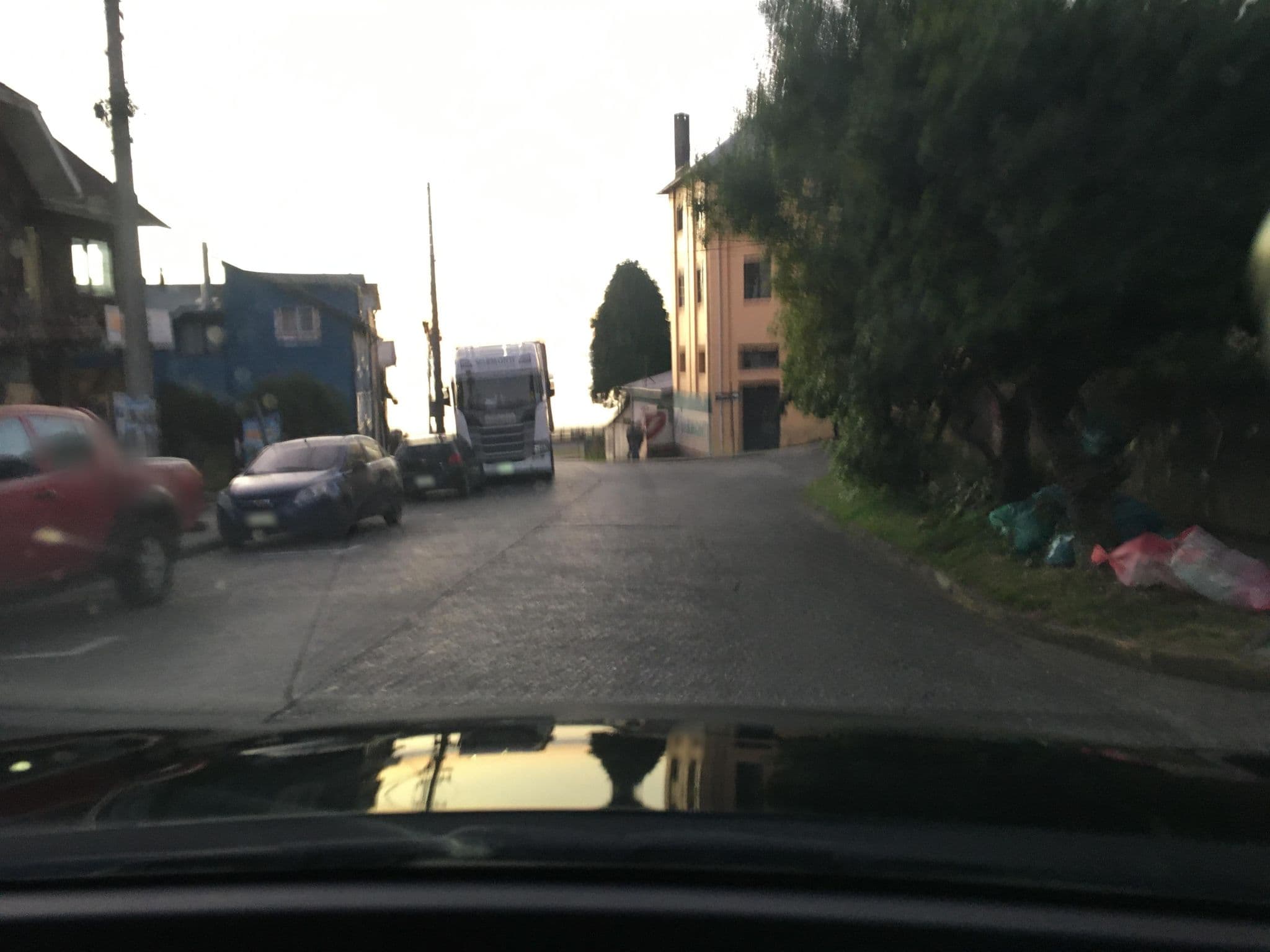 Street view near Hostal y Agencia de Turismo Casa Damasco, Ancud — © ariellopez (CC BY-SA · Mapillary)