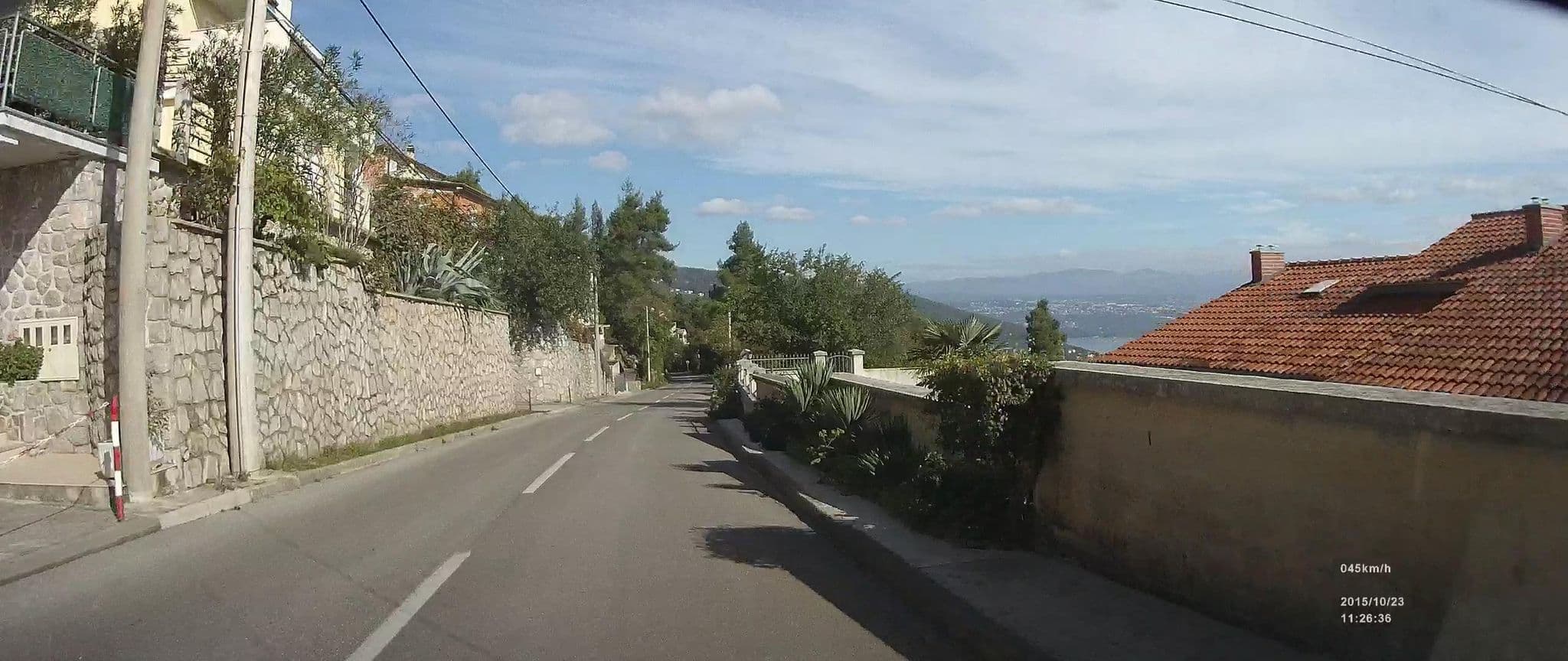 Street view near Villa Suzy-Apartment Suzana, Lovran — © idelac (CC BY-SA · Mapillary)