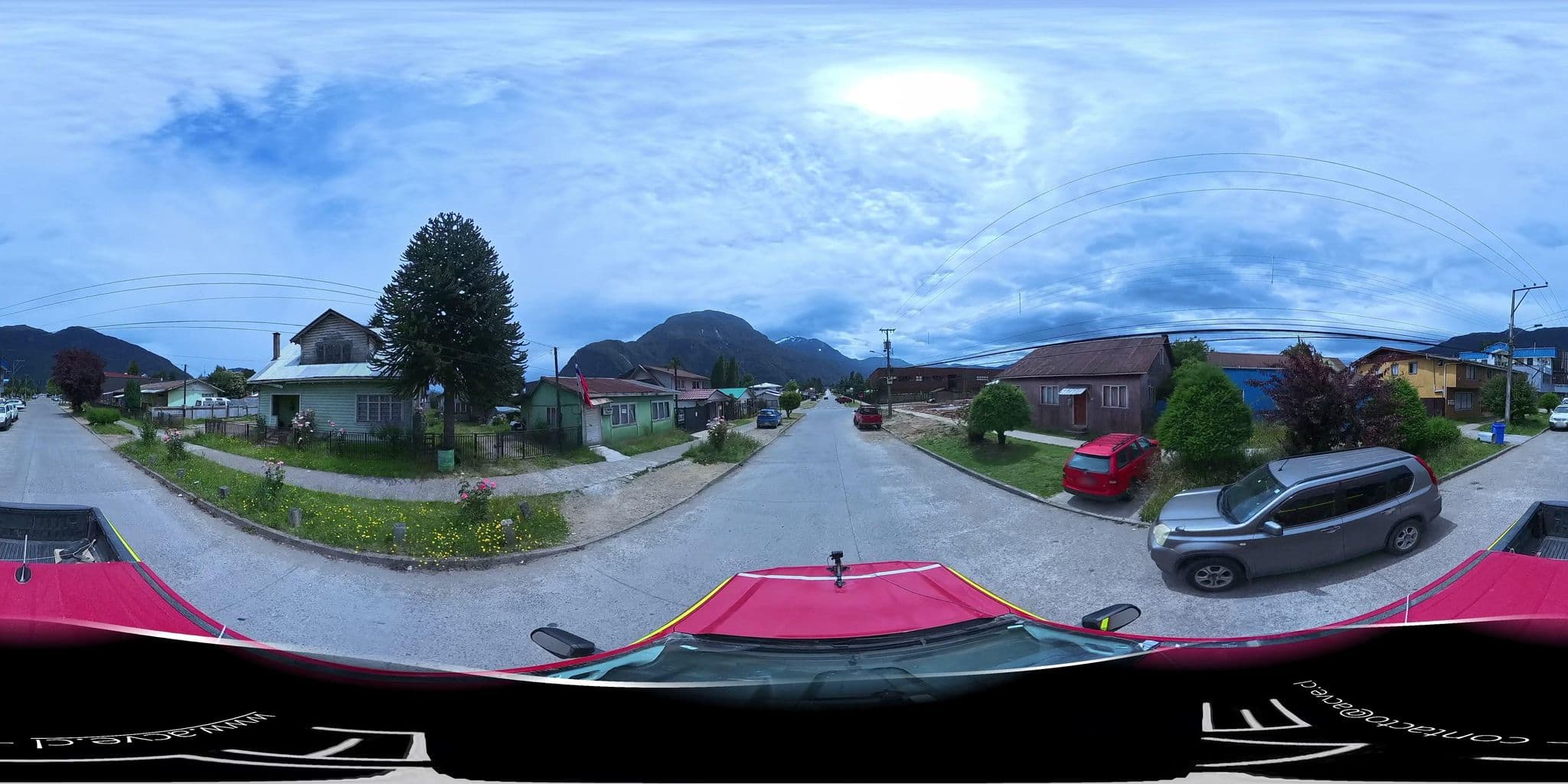 Street view near Hotel Plaza, Puerto Aysén — © contactoacve (CC BY-SA · Mapillary)