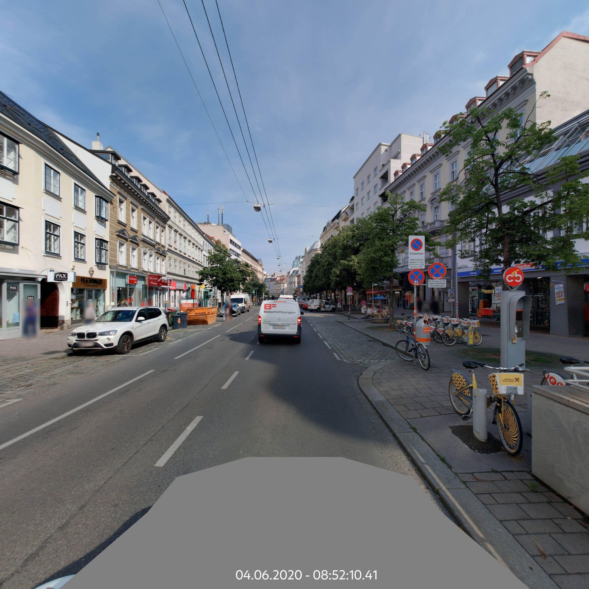 Street view near KIBI ROOMS VIENNA, Landstraße — © eliasgander (CC BY-SA · Mapillary)