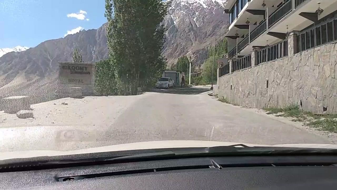 Street view near Qayam Hunza, Karimabad — © roadroid (CC BY-SA · Mapillary)