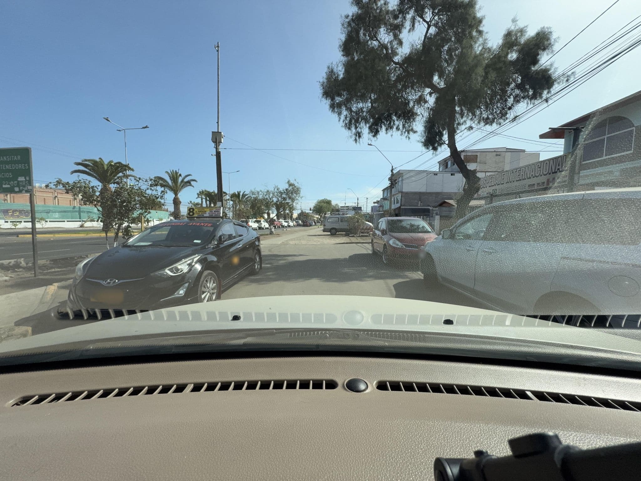Street view near Hospedaje Internacional, Arica — © contrerasalcalde (CC BY-SA · Mapillary)