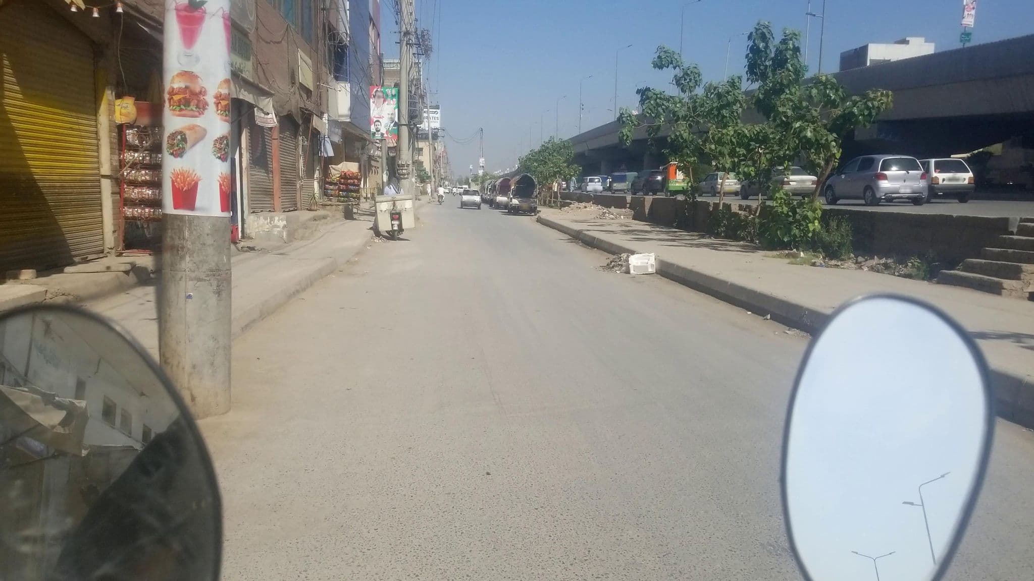 Street view near Three star, Peshawar — © RobinGoix (CC BY-SA · Mapillary)