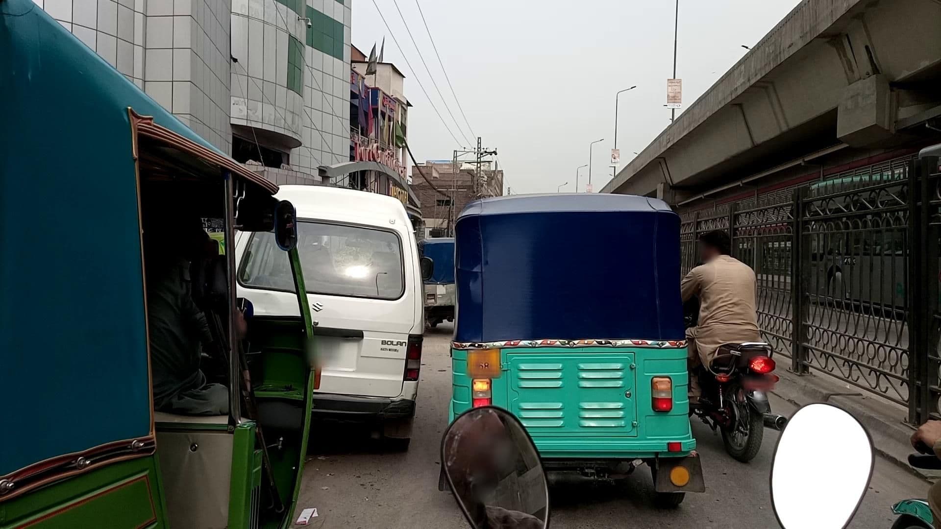 Street view near Hotel North West Heritage, Peshawar — © RobinGoix (CC BY-SA · Mapillary)