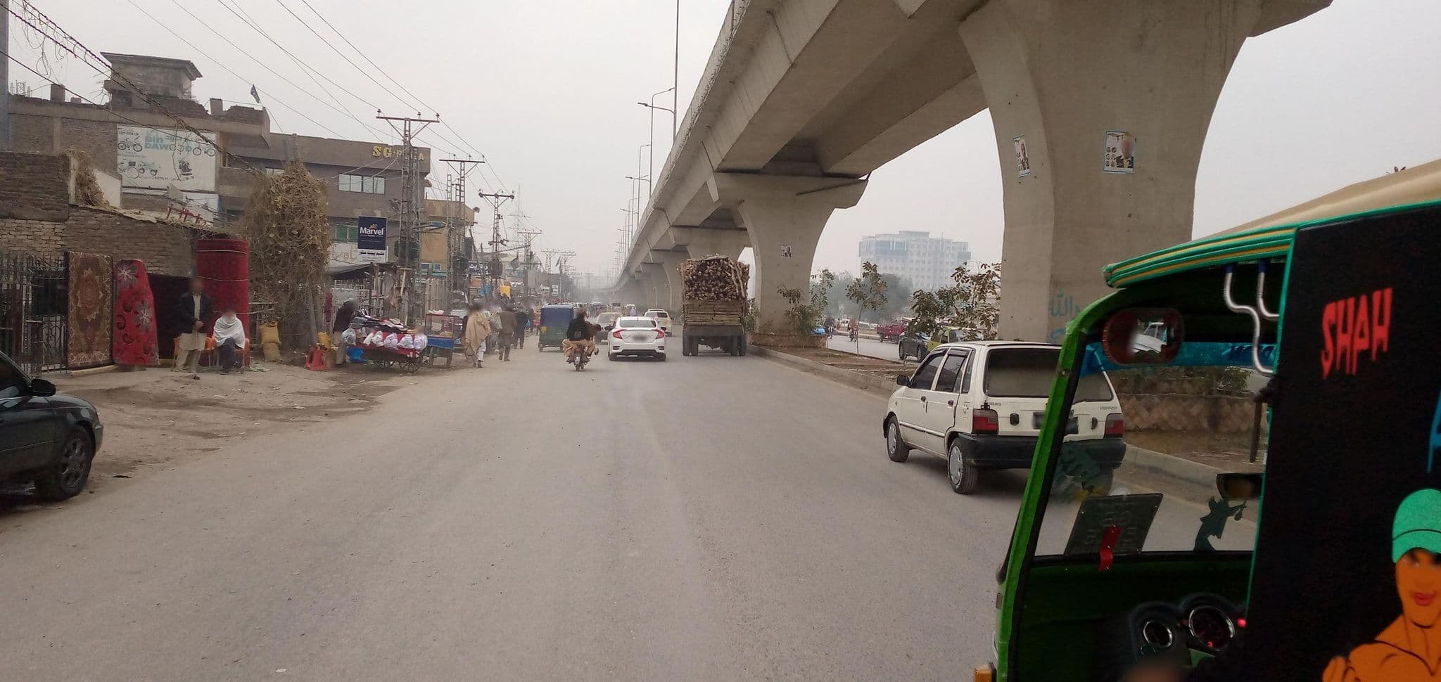 Street view near Space Hostel, Jamrud — © RobinGoix (CC BY-SA · Mapillary)
