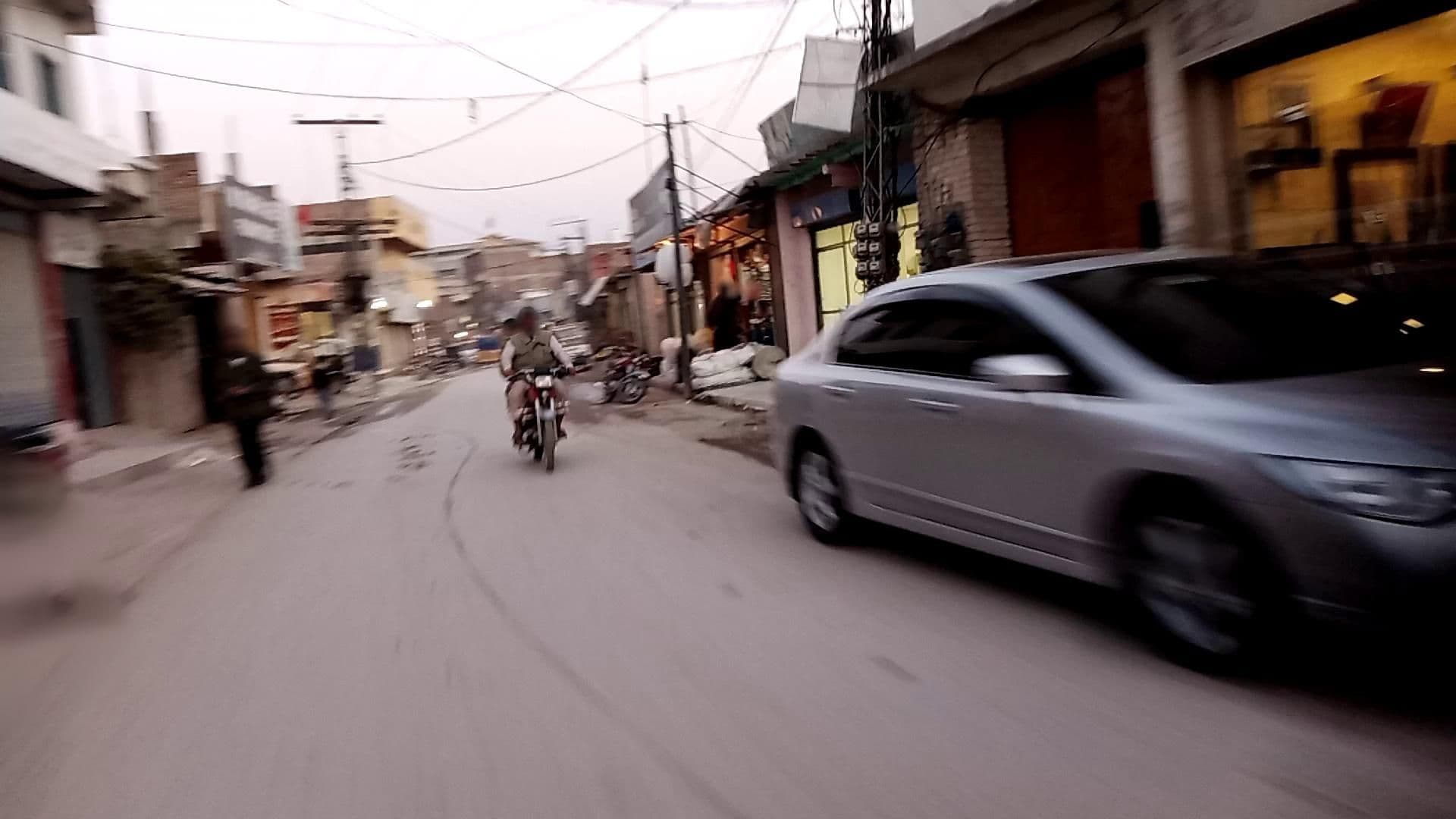 Street view near Peshawar student hostel, Peshawar — © RobinGoix (CC BY-SA · Mapillary)
