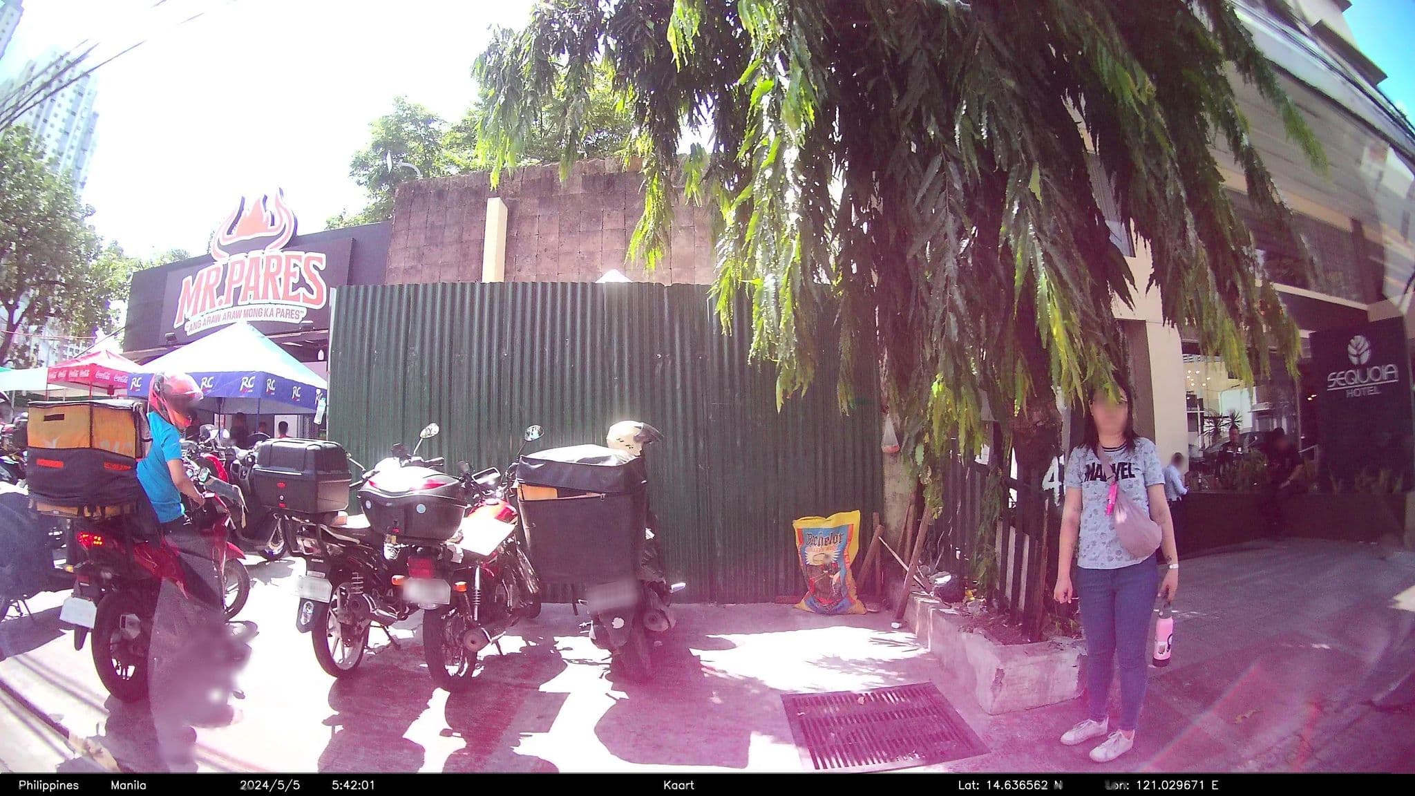 Street view near Sequoia Hotel Quezon City, Del Monte — © kaartcam (CC BY-SA · Mapillary)