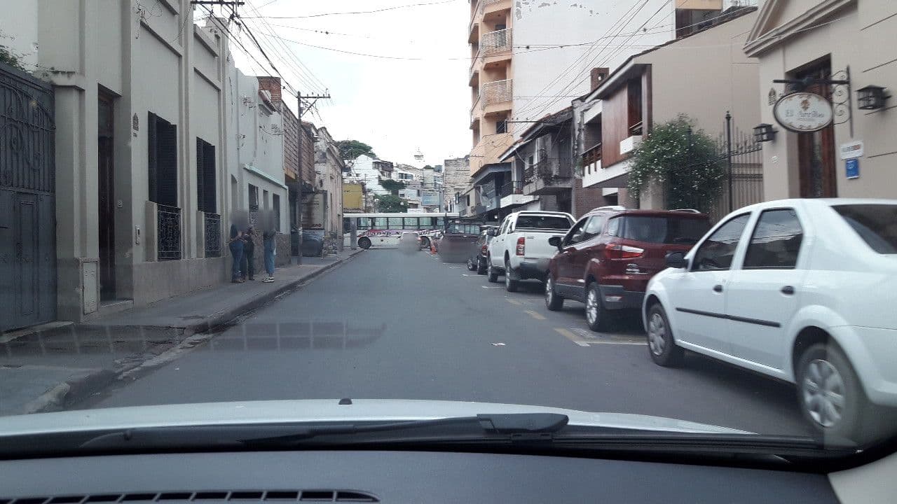Street view near El Arribo Hotel, San Salvador de Jujuy — © agendagauchajujuy (CC BY-SA · Mapillary)