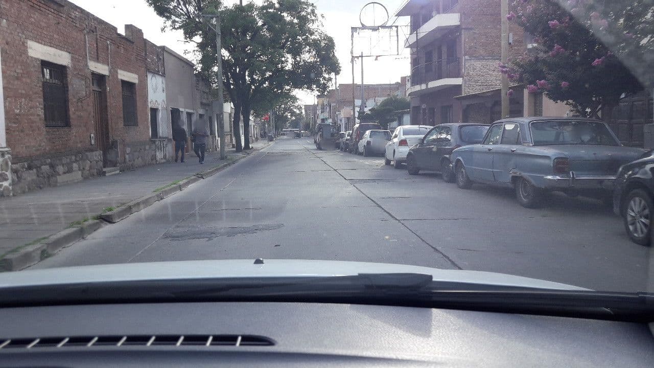 Street view near Hostel Aimara, San Salvador de Jujuy — © agendagauchajujuy (CC BY-SA · Mapillary)