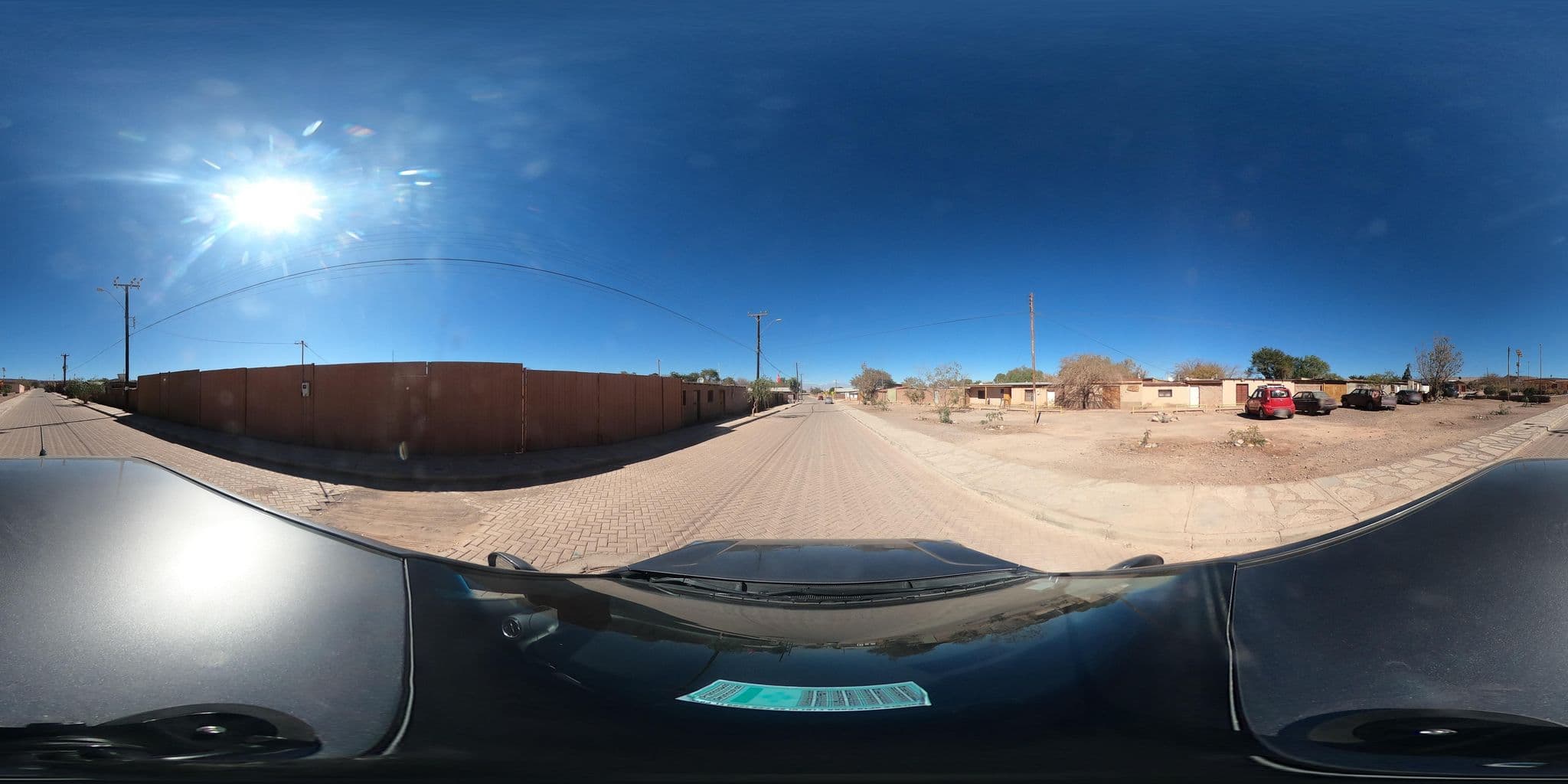 Street view near Hostal Candelaria, San Pedro de Atacama
