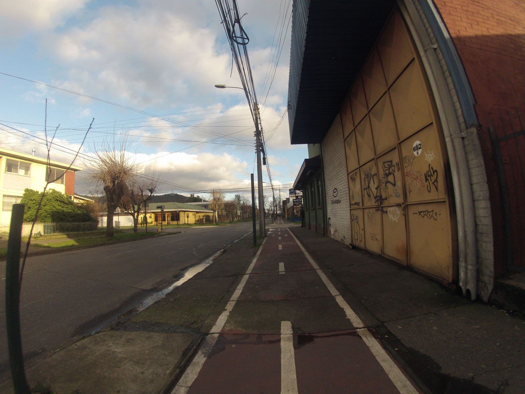 Street view near Hostal sureño, Temuco — © dalacost (CC BY-SA · Mapillary)