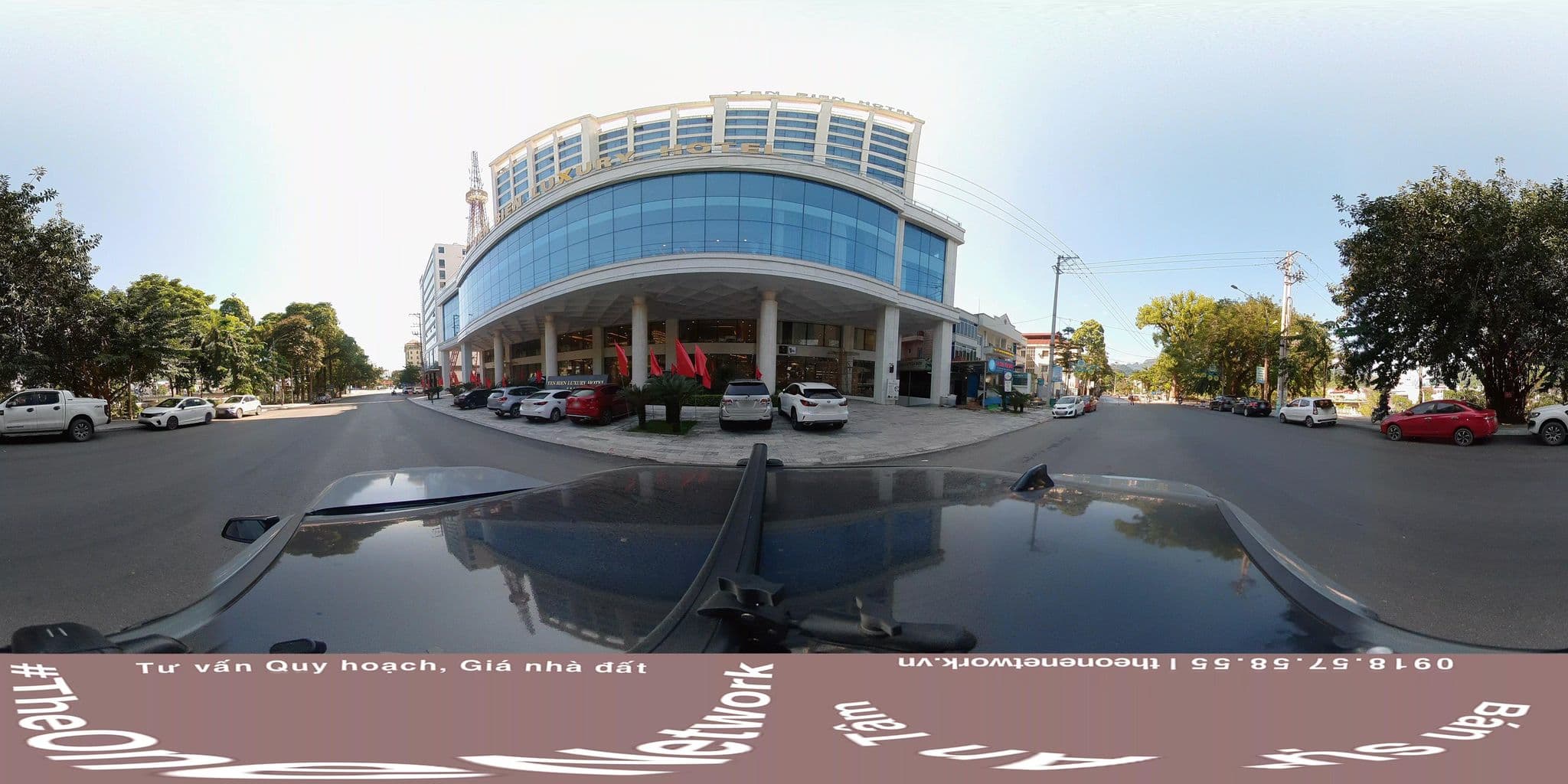 Street view near Yen Bien Luxury Hotel & Wedding, Hà Giang — © theonenetwork (CC BY-SA · Mapillary)
