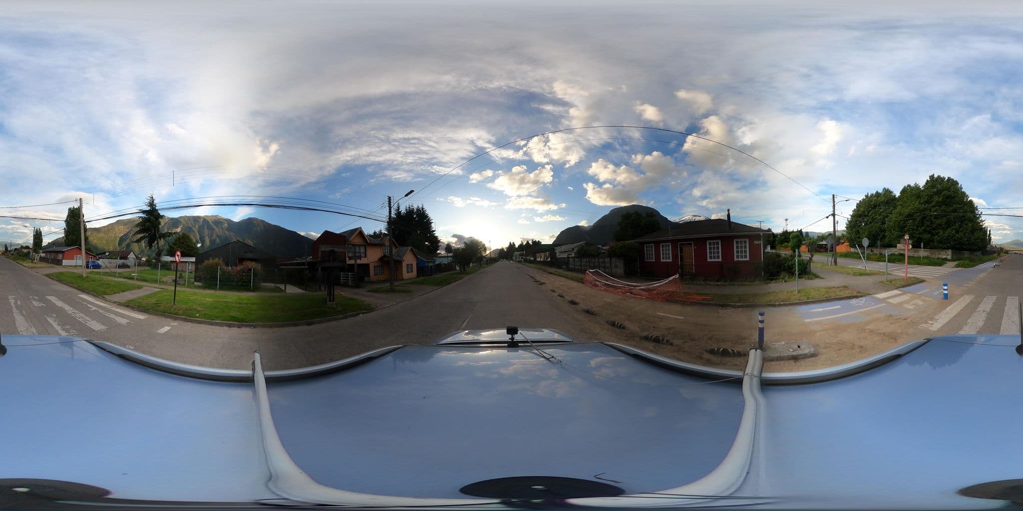 Street view near Hostal Hudson, Puerto Aysén — © Kaart_Local (CC BY-SA · Mapillary)