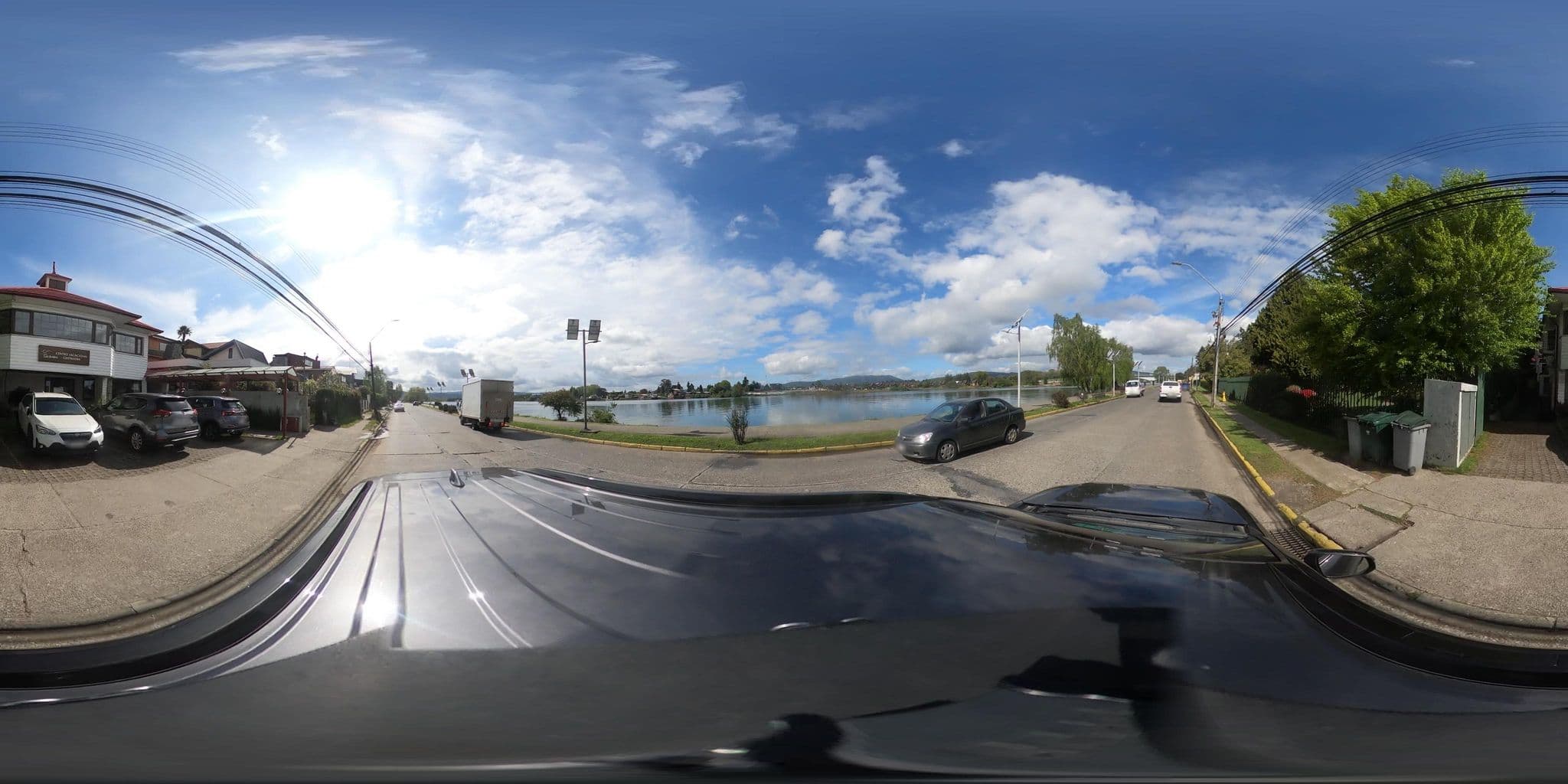 Street view near Hotel Casa Woerner - Caja los Andes, Valdivia — © Transporte_DSS (CC BY-SA · Mapillary)