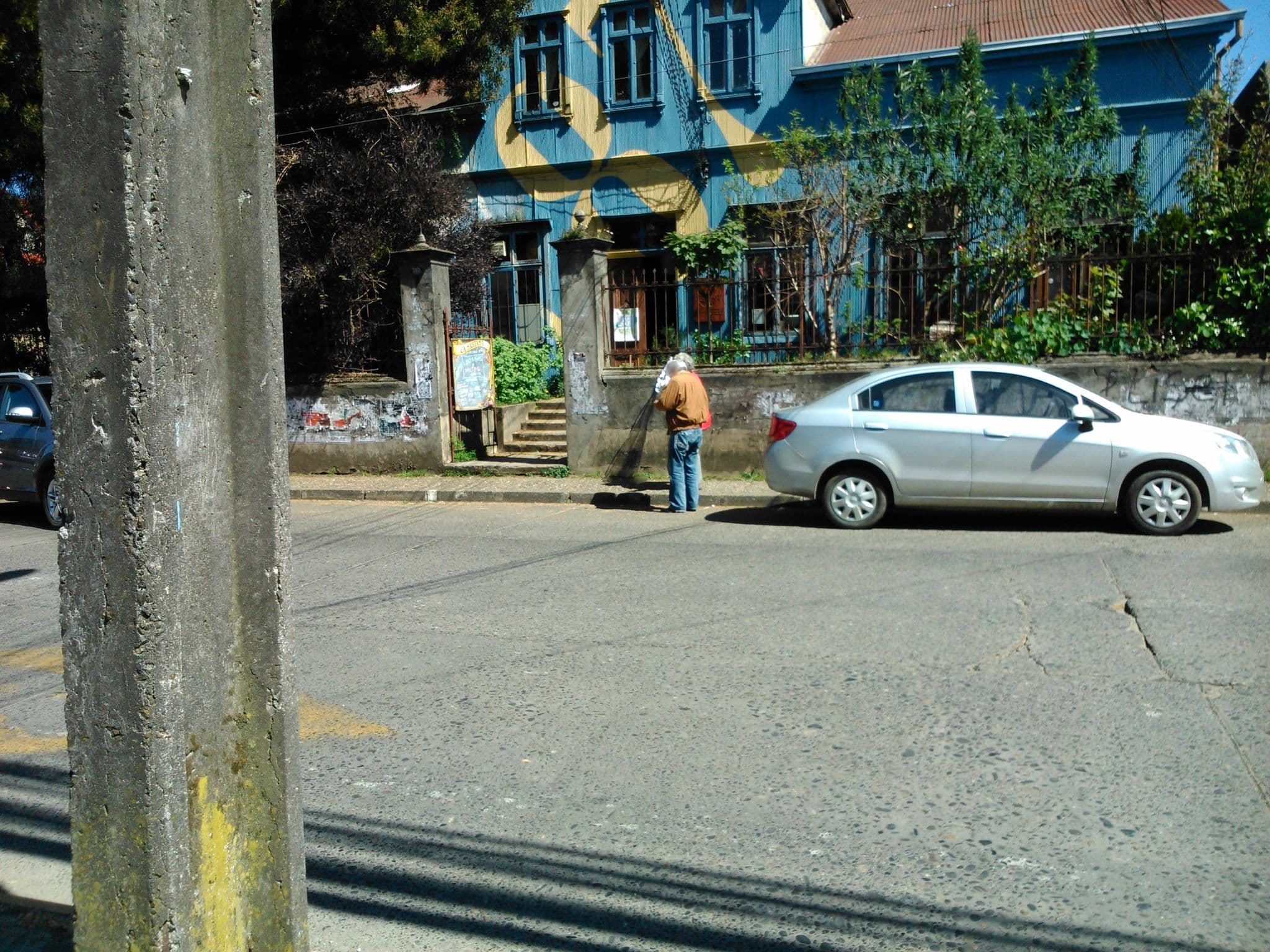 Street view near Hotel y Trattoria Di Torlaschi, Valdivia — © dalacost (CC BY-SA · Mapillary)
