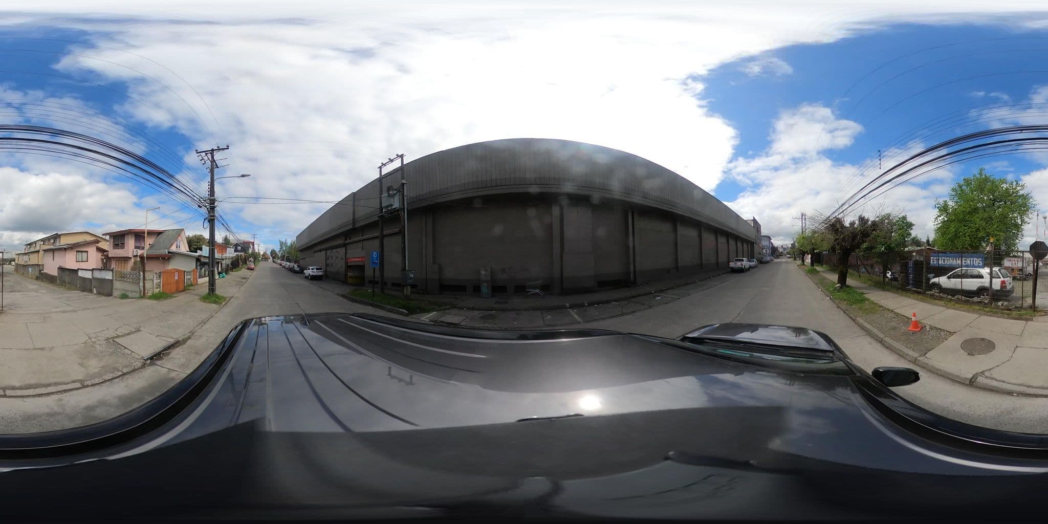 Street view near Hostal Internacional, Valdivia — © Transporte_DSS (CC BY-SA · Mapillary)