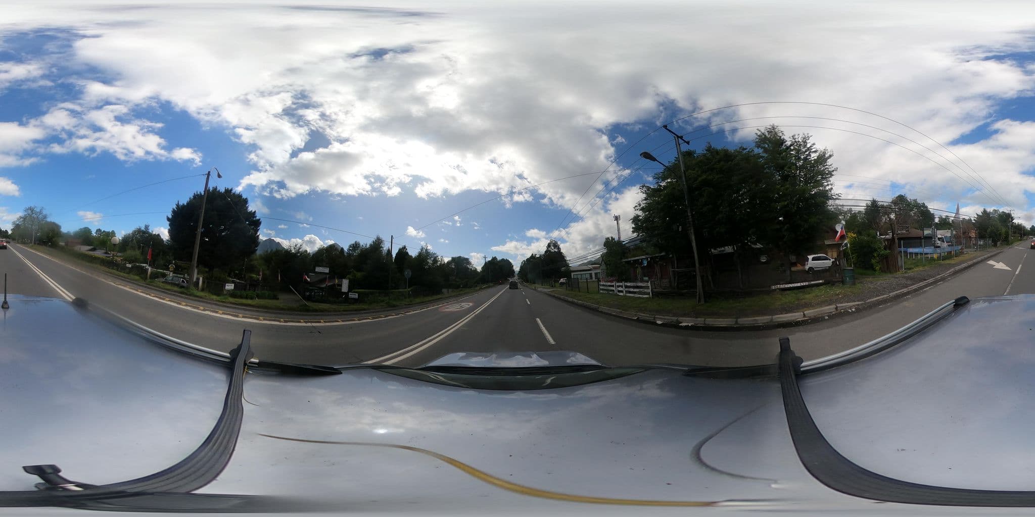 Street view near Borde Estero Hotel & Cabañas, Pucón — © Kaart_Local (CC BY-SA · Mapillary)