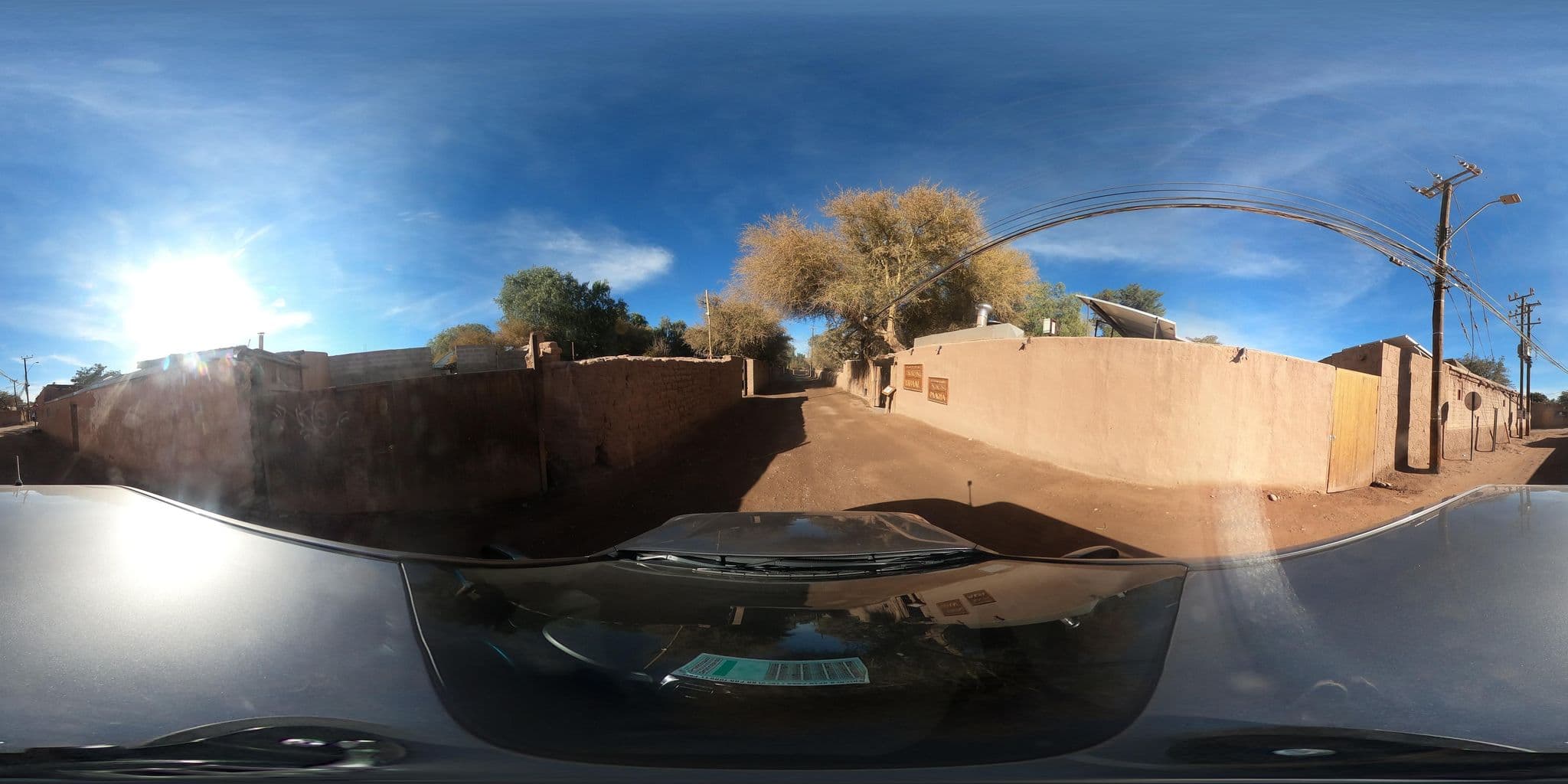 Street view near Puritama, San Pedro de Atacama