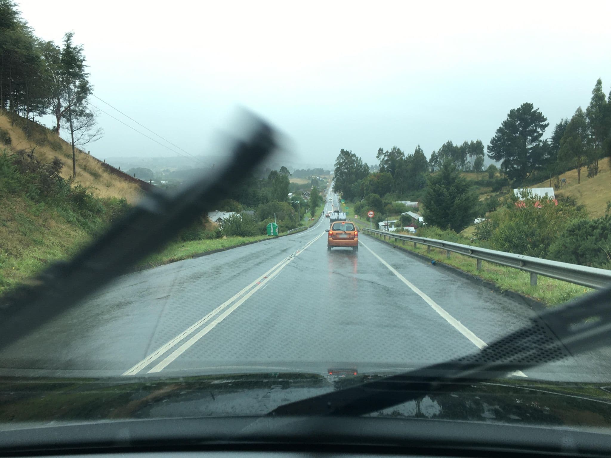 Street view near Cabañas Alta Mar, Dalcahue — © ariellopez (CC BY-SA · Mapillary)
