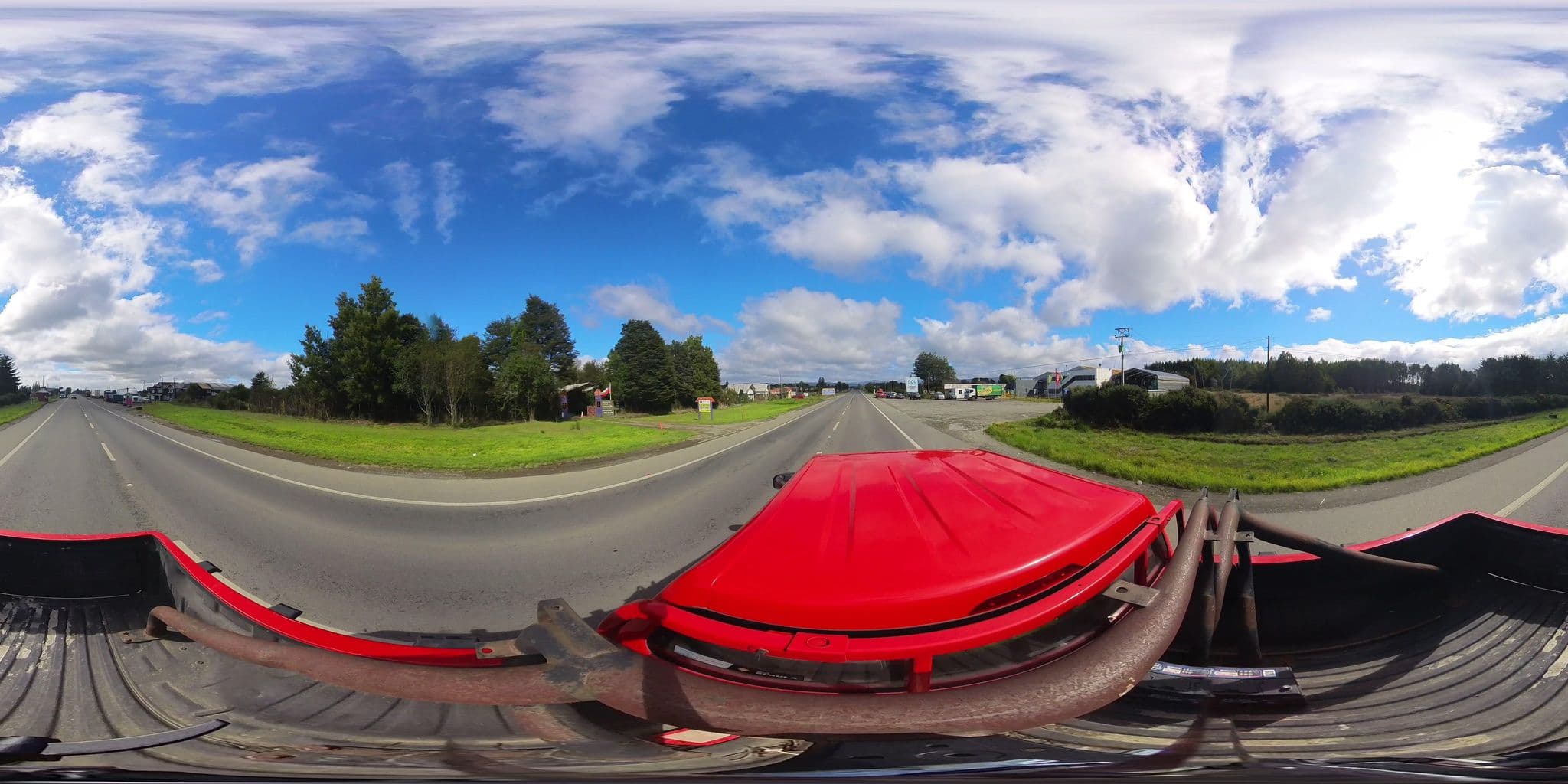 Street view near Camping, Camperpark y Cabañas "Refugio del Chucao", Dalcahue — © Gines-Agurto (CC BY-SA · Mapillary)