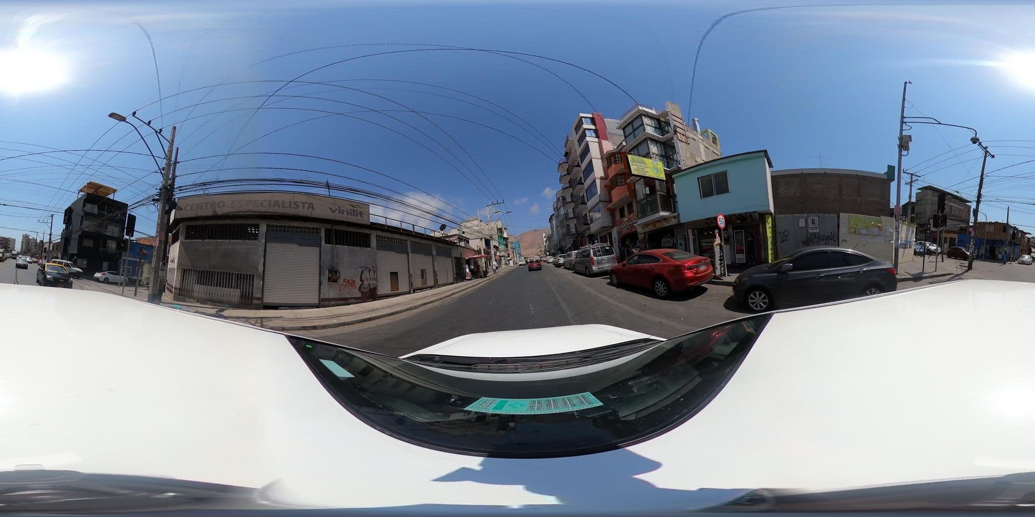 Street view near Hotel Marisol, Iquique — © SolutivaSistemas (CC BY-SA · Mapillary)