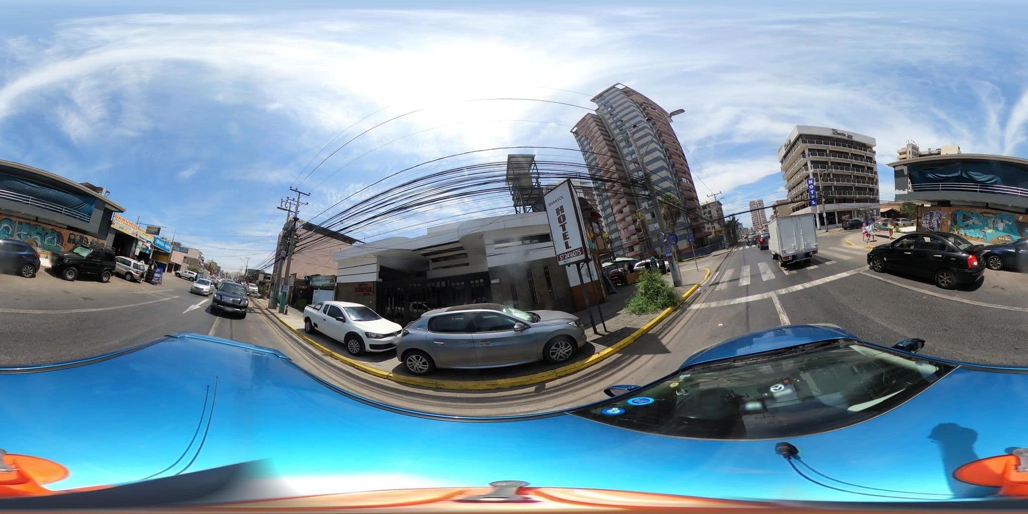 Street view near Hotel Terrasol Iquique, Iquique — © SolutivaSistemas (CC BY-SA · Mapillary)