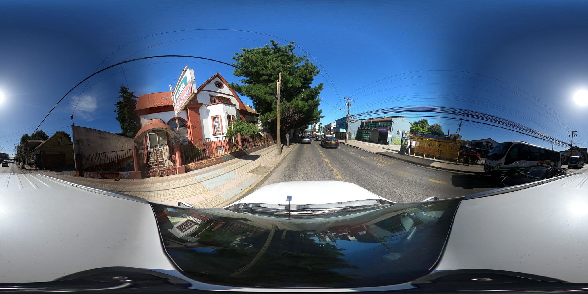 Street view near Hotel Travels, Osorno — © Kaart_Local (CC BY-SA · Mapillary)