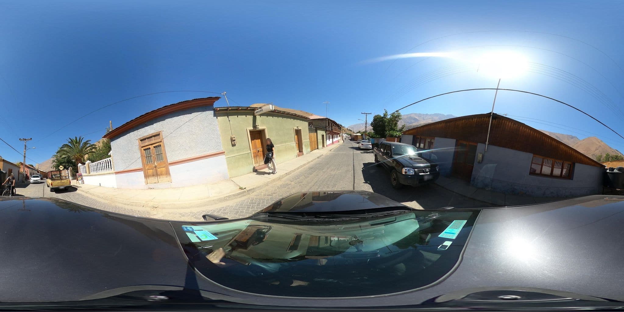 Street view near Hotel y Cabañas Gabriela Mistral, Paiguano — © Kaart_Local (CC BY-SA · Mapillary)