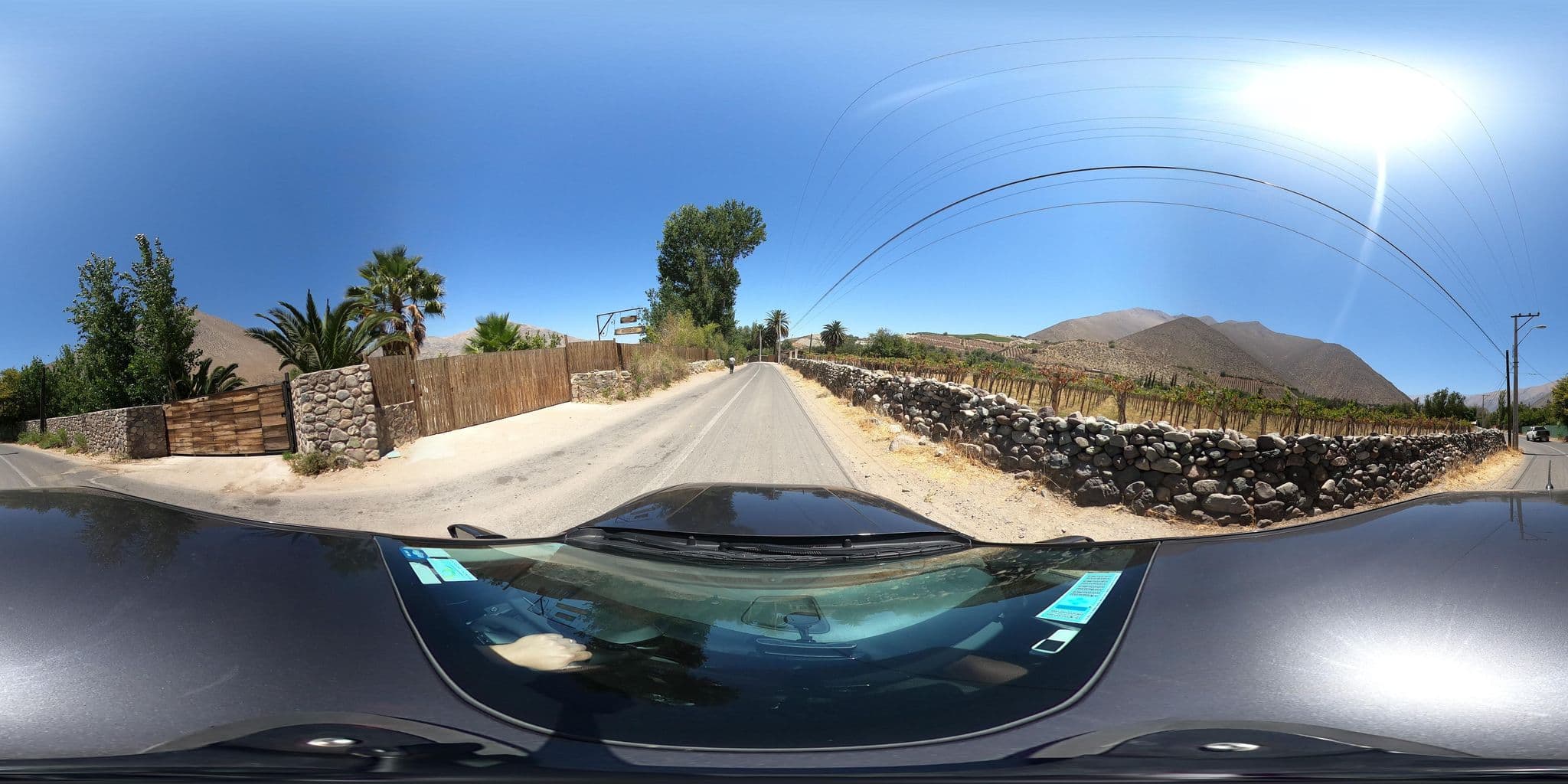 Street view near Casa BaGua Astrolodge, Vicuña — © Kaart_Local (CC BY-SA · Mapillary)